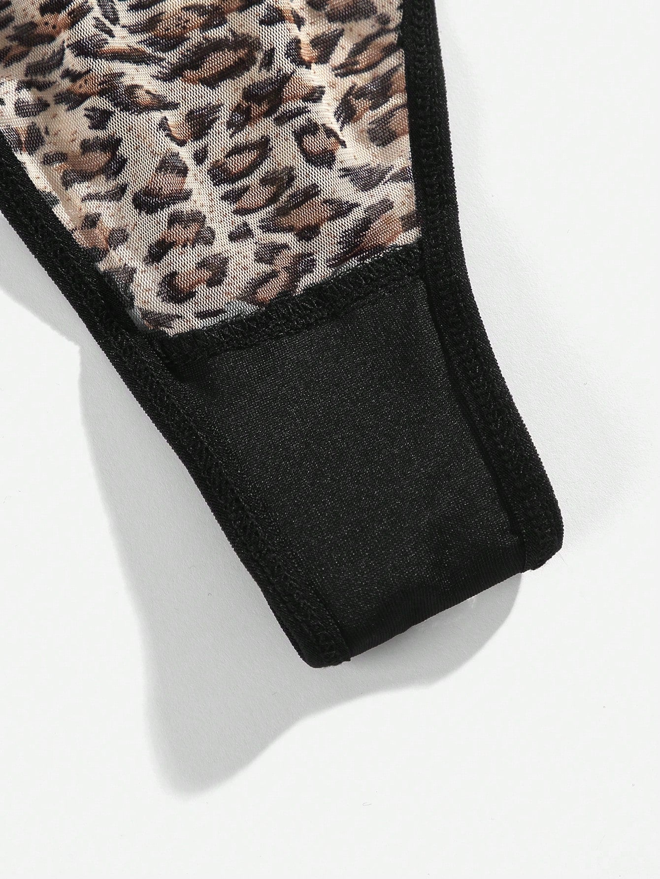 Leopard Mesh Panty