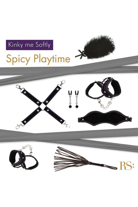 Kinky Me Softly Bondage Bedroom Kit
