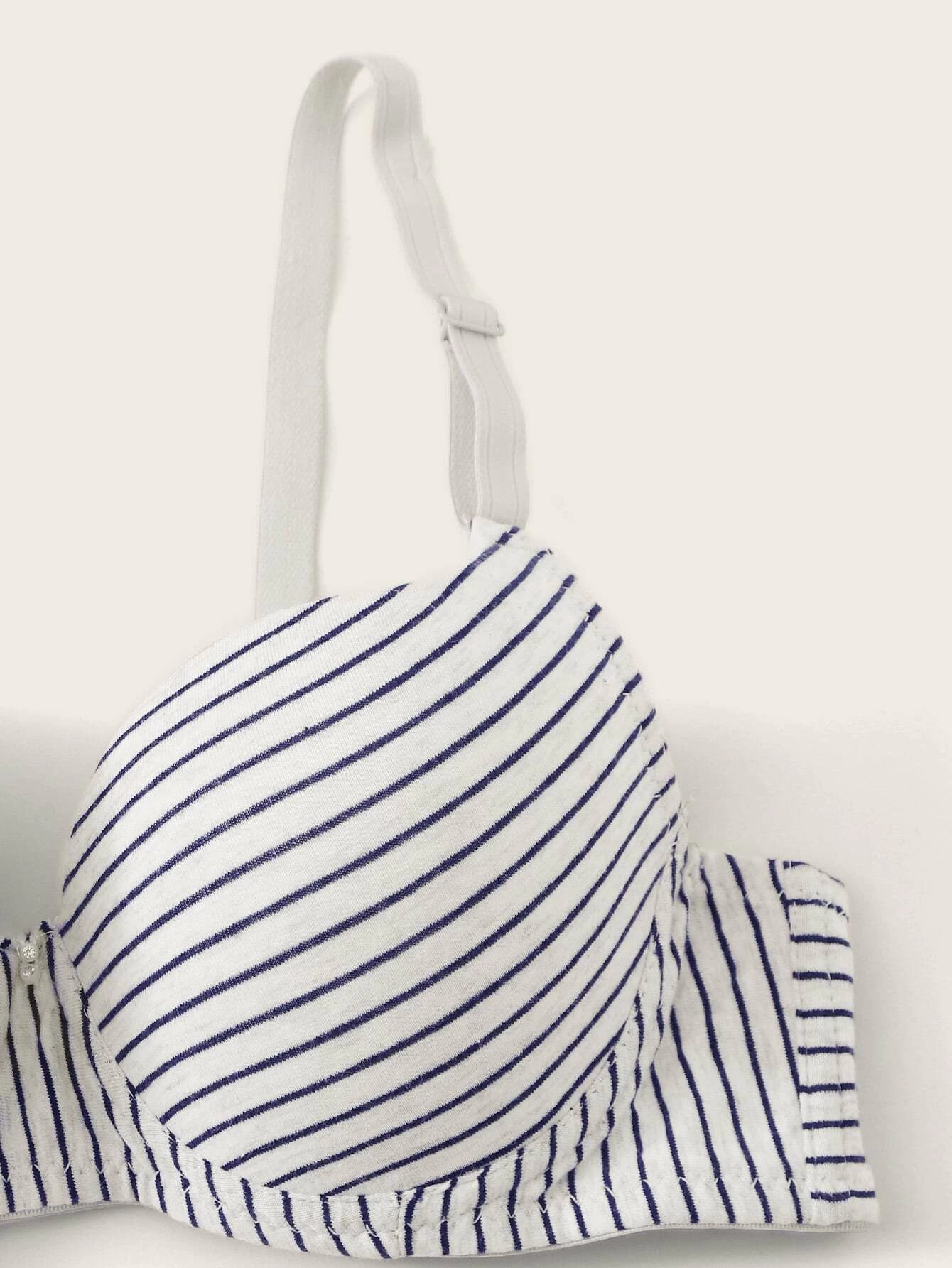 2pack Striped Underwire Bra Set