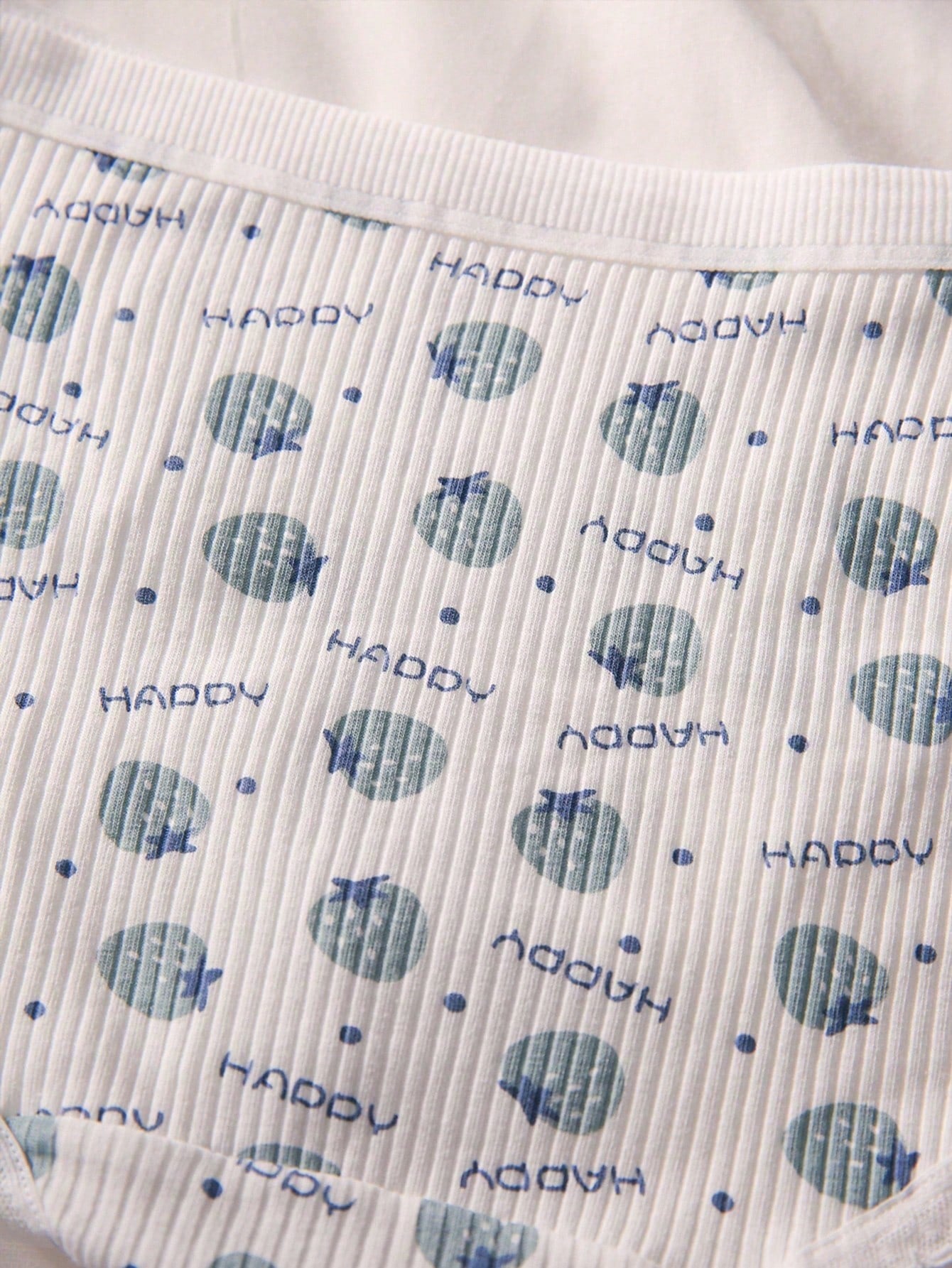 5pack Cartoon Graphic Lace Trim Panty