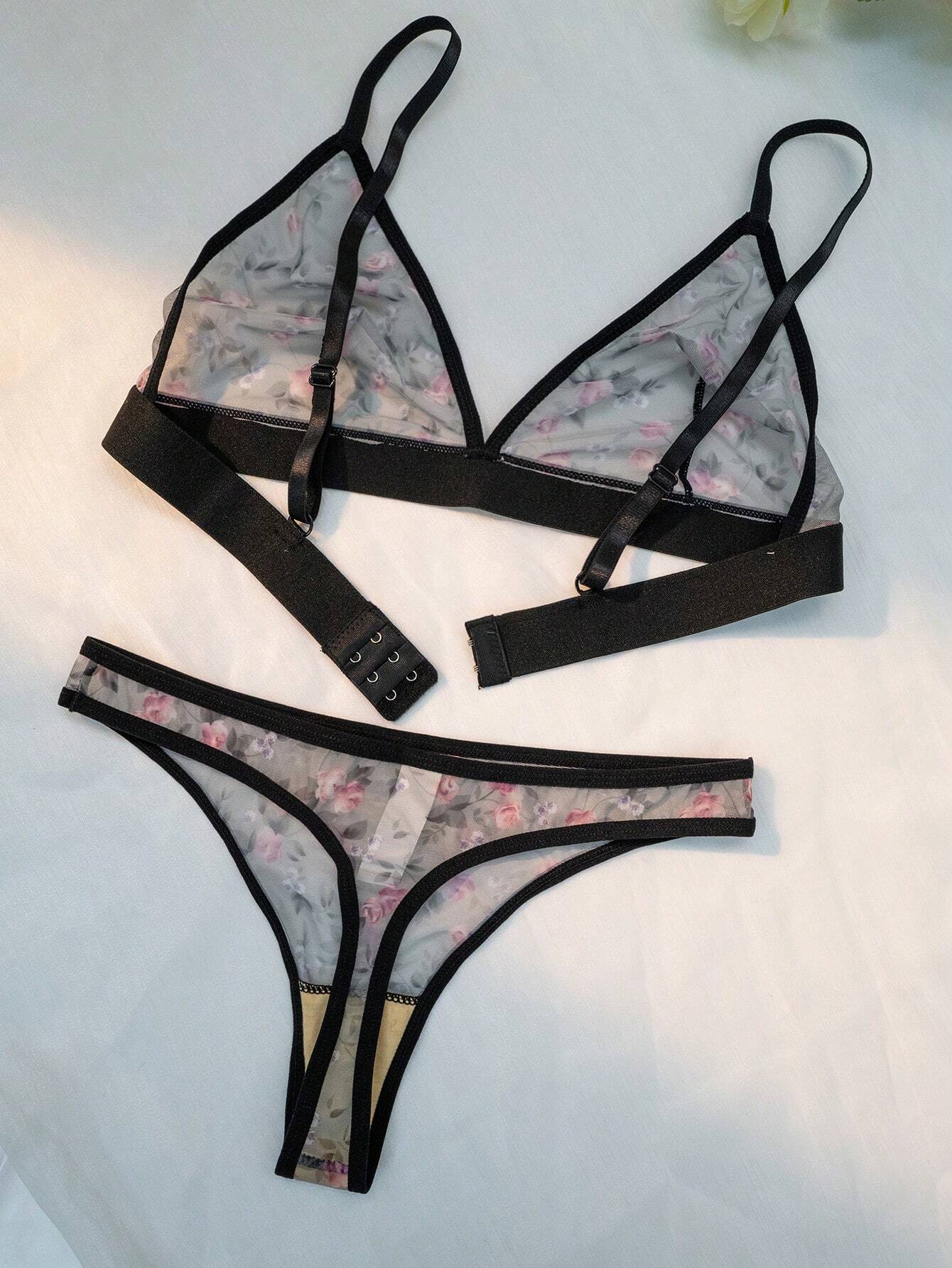 2pcs Women Sexy Lingerie Set