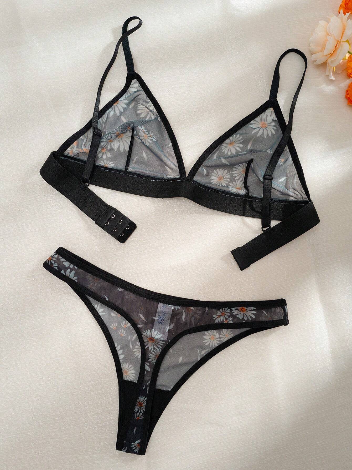 2pcs Women Sexy Lingerie Set