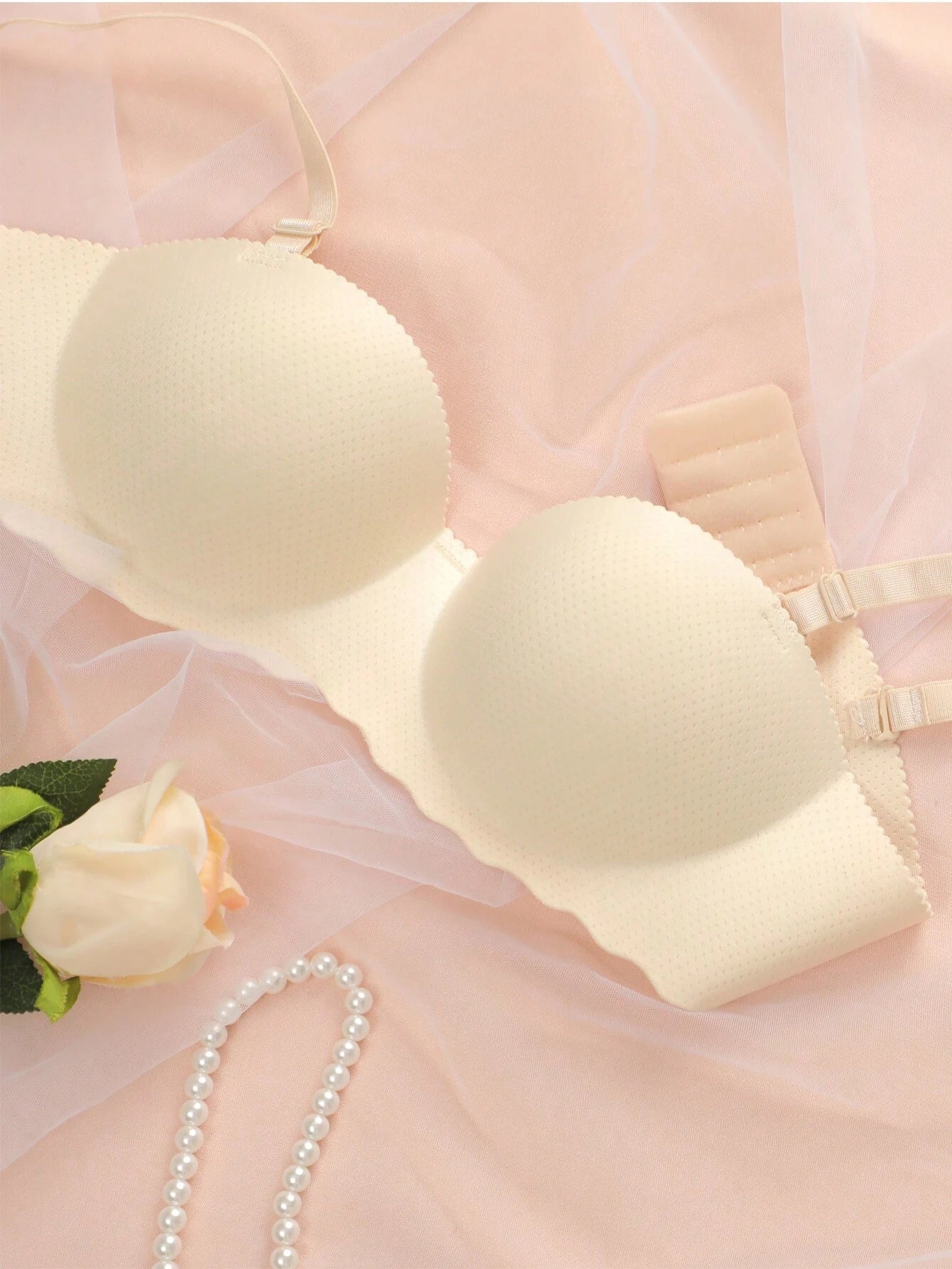 4PCS Underwear Seamless Bra Push Up Bras, With Small Breasts