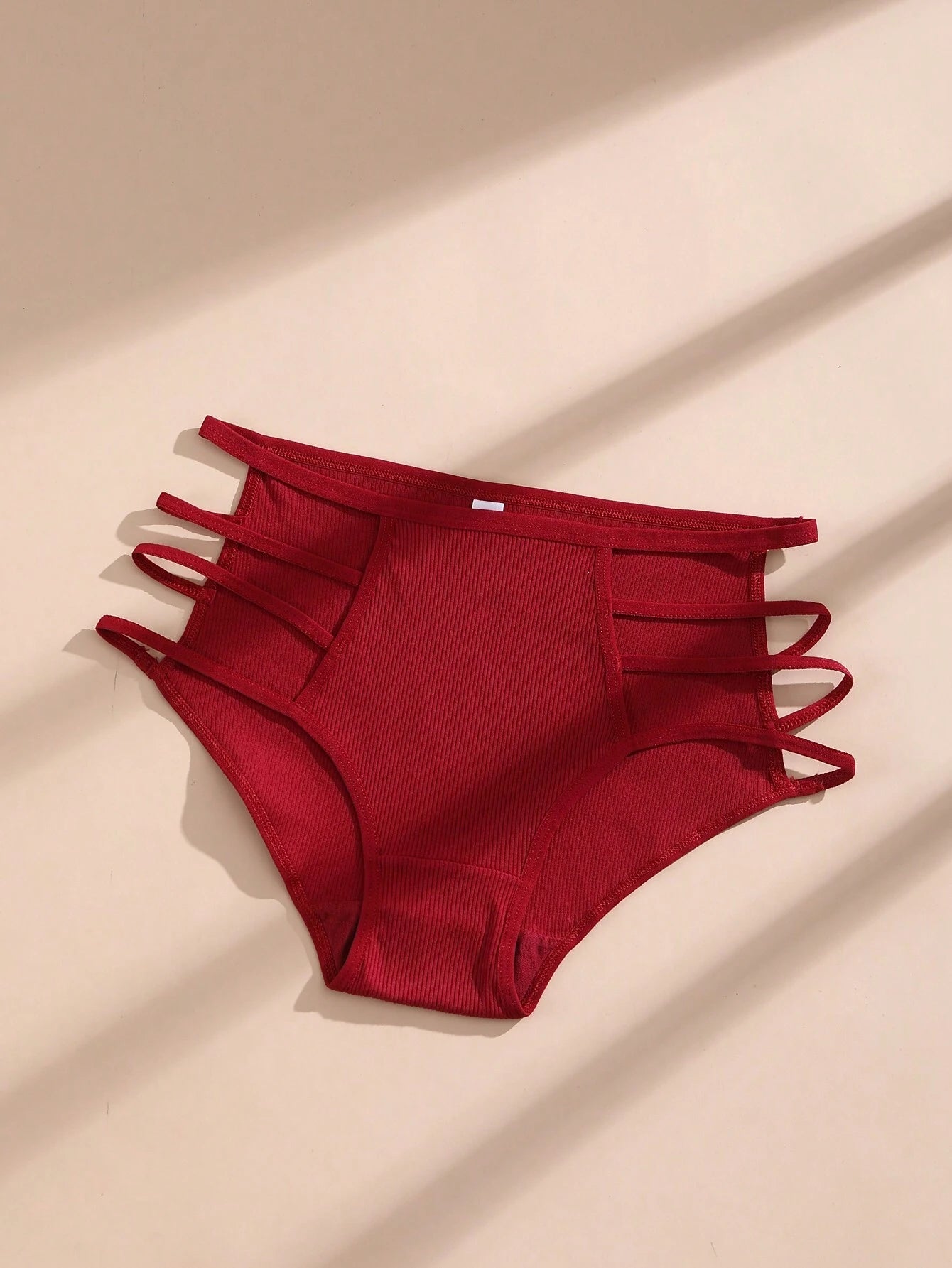 6pcs Women's Triangle Panties, Sexy Breathable Comfortable Hollowed-Out Underwear