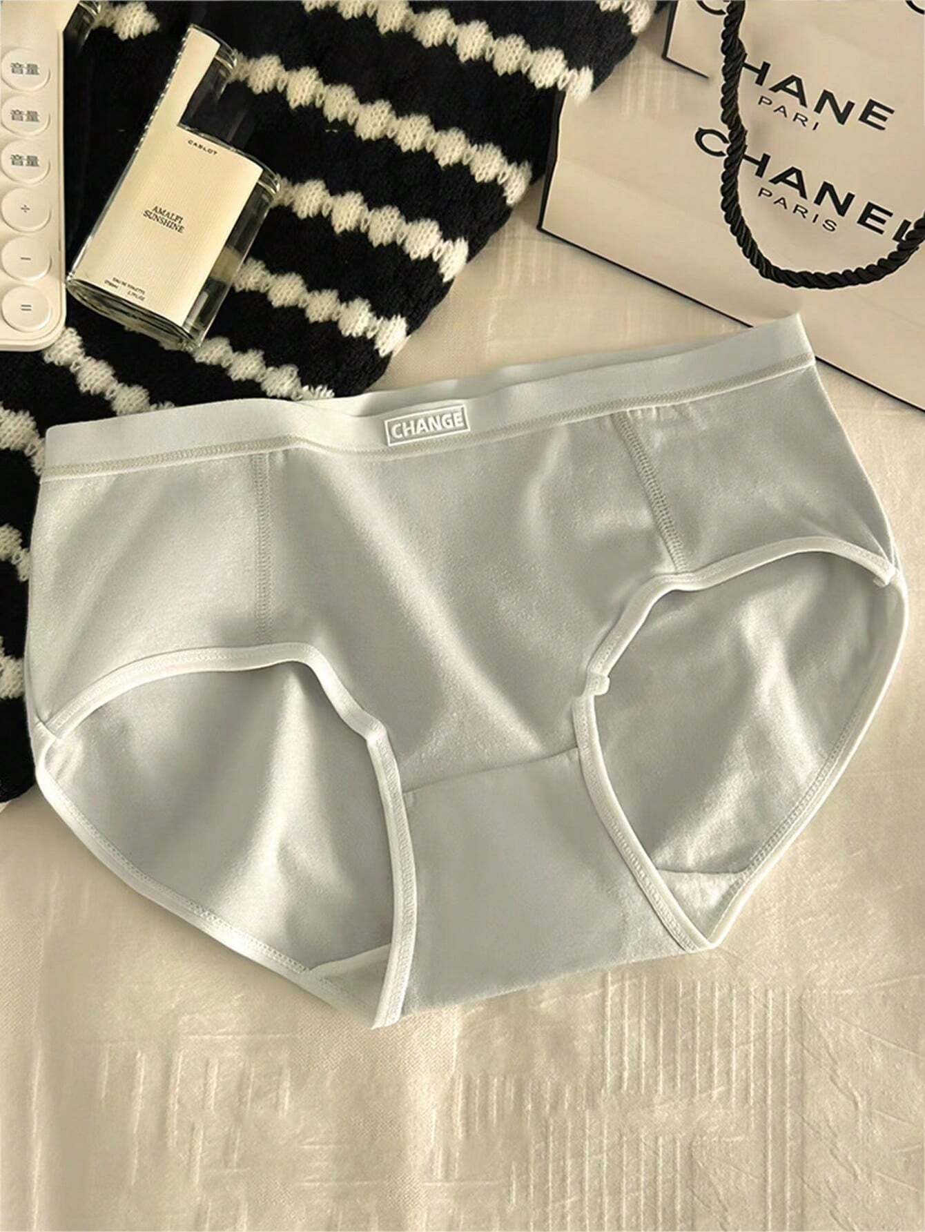 7pcs Women's Sexy Solid Color Triangle Underwear Set