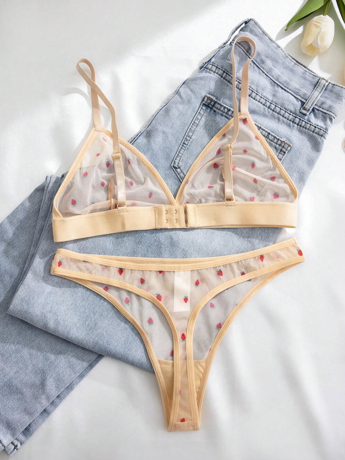 2pcs Women Sexy Lingerie Set