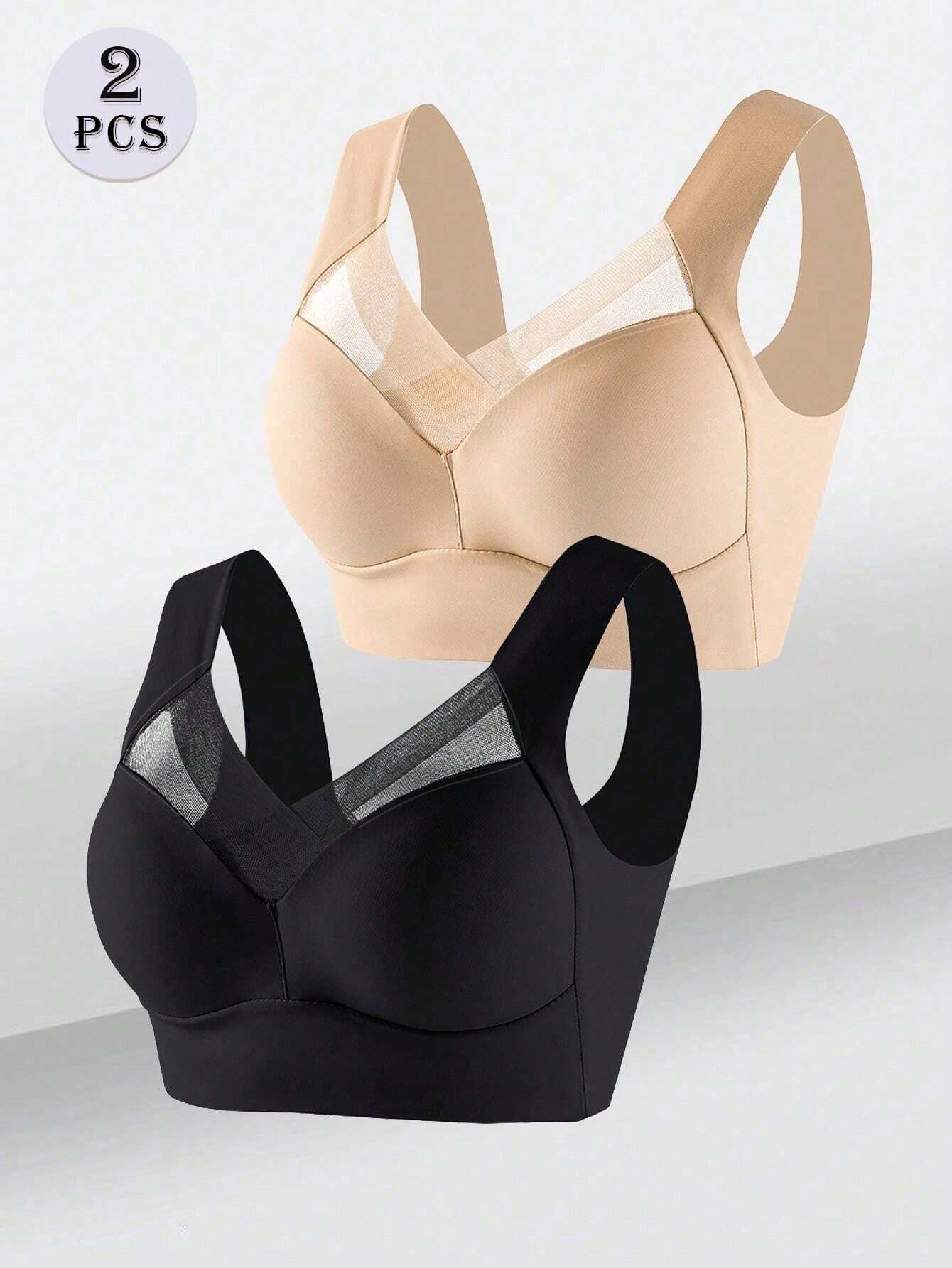 2pcs/Set Seamless Backless Bra Multicolor 2