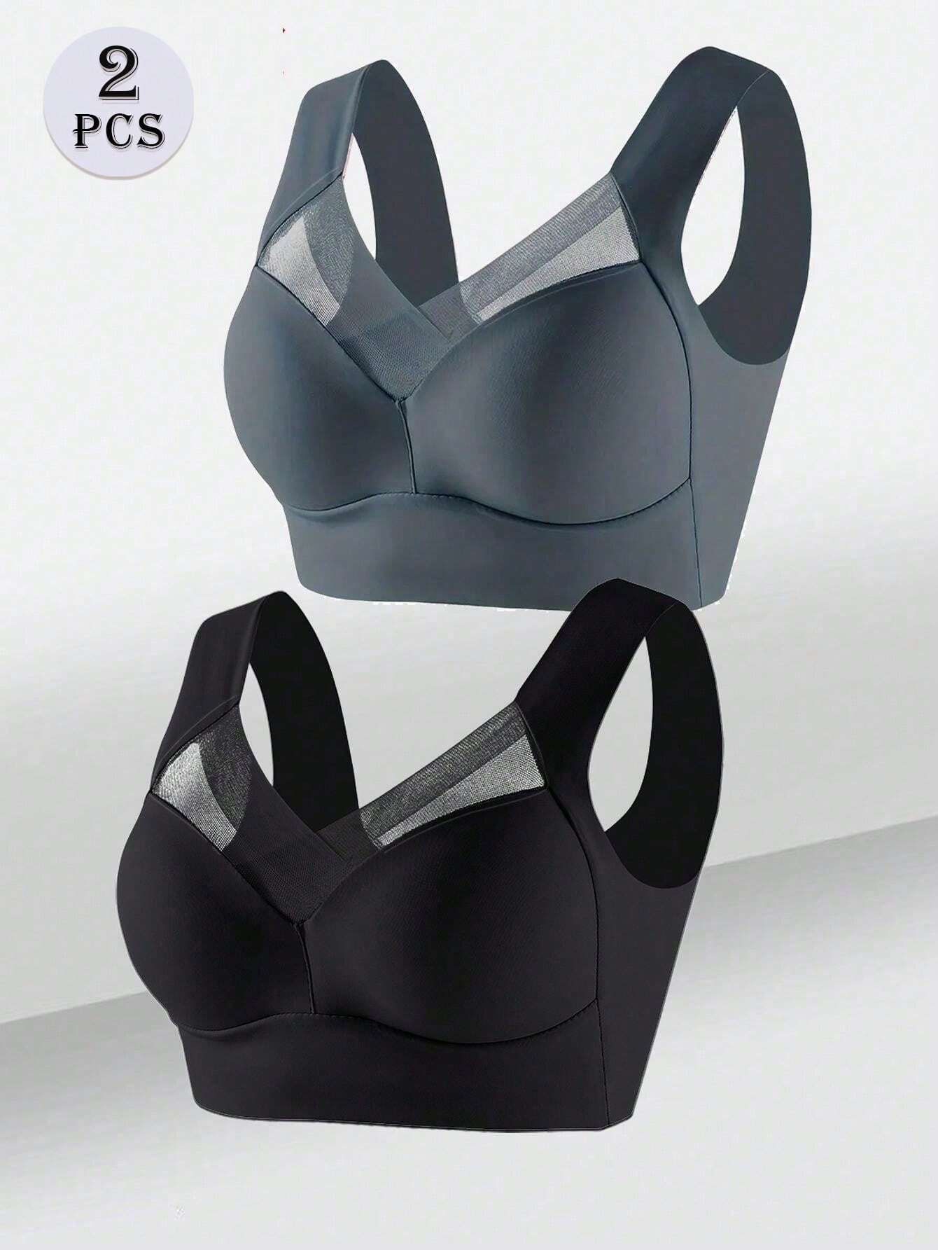 2pcs/Set Seamless Backless Bra Multicolor 4