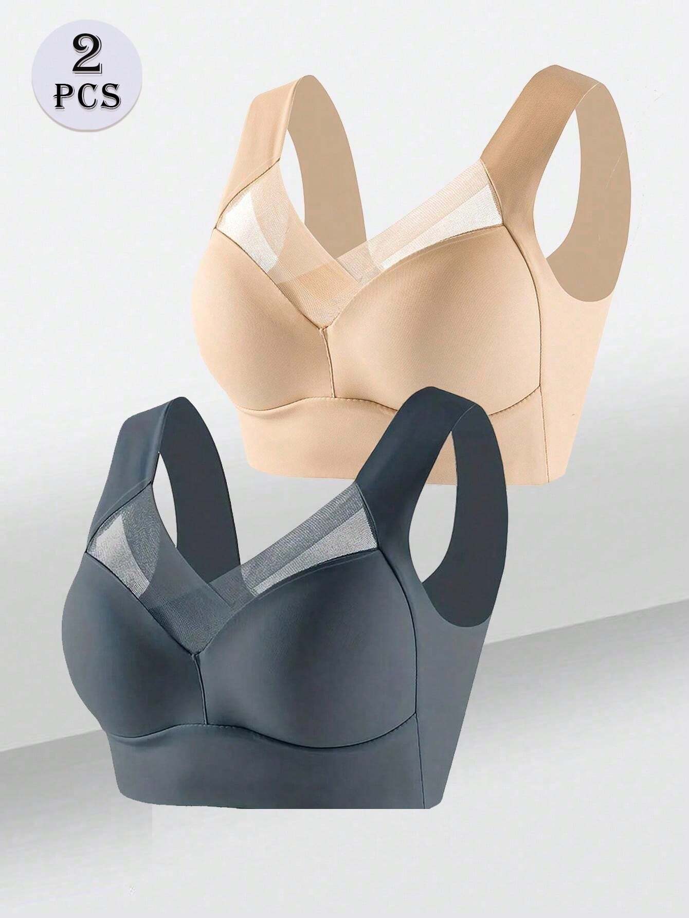 2pcs/Set Seamless Backless Bra Multicolor 3