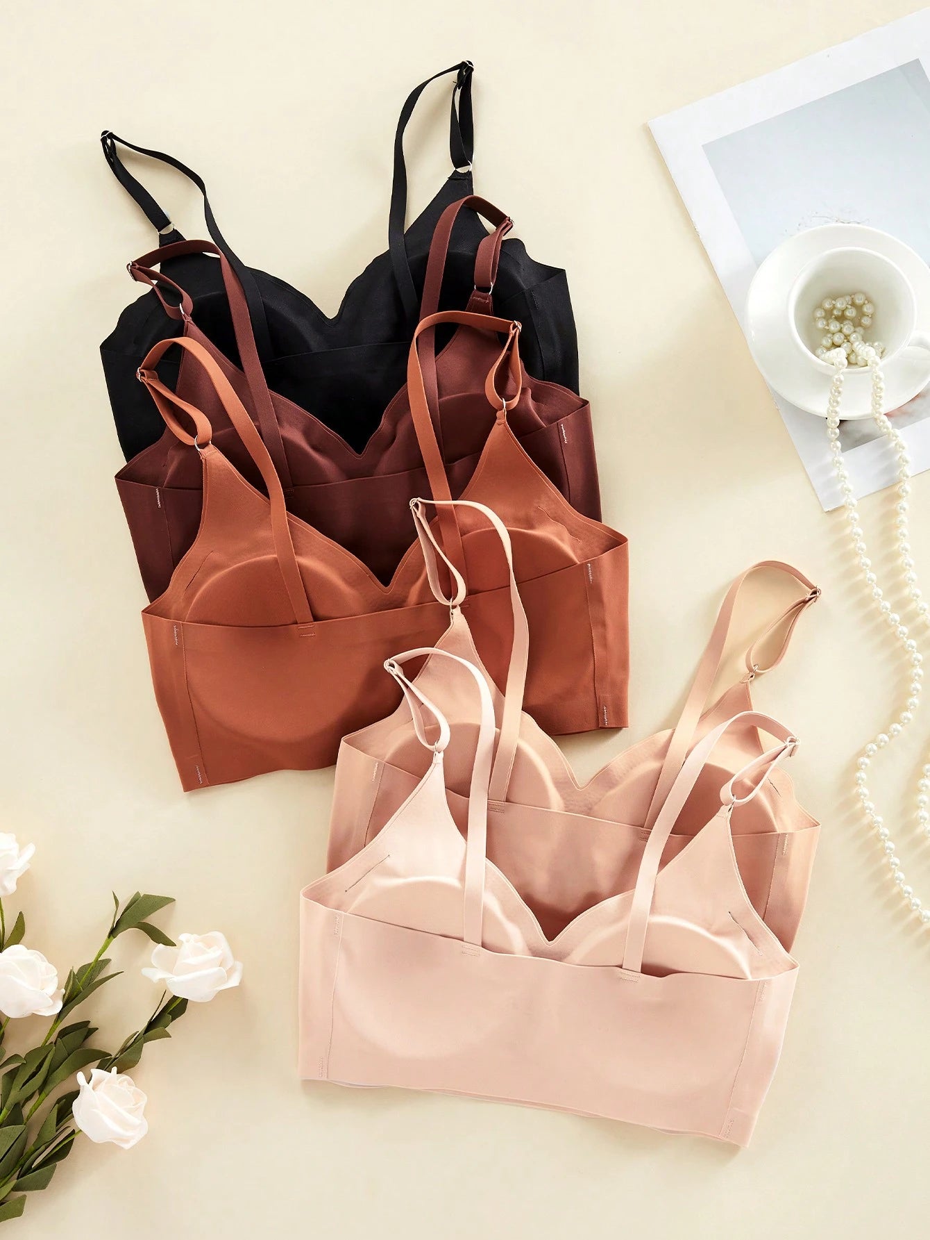 Basics Women Wireless Bra (5pcs/Pack)