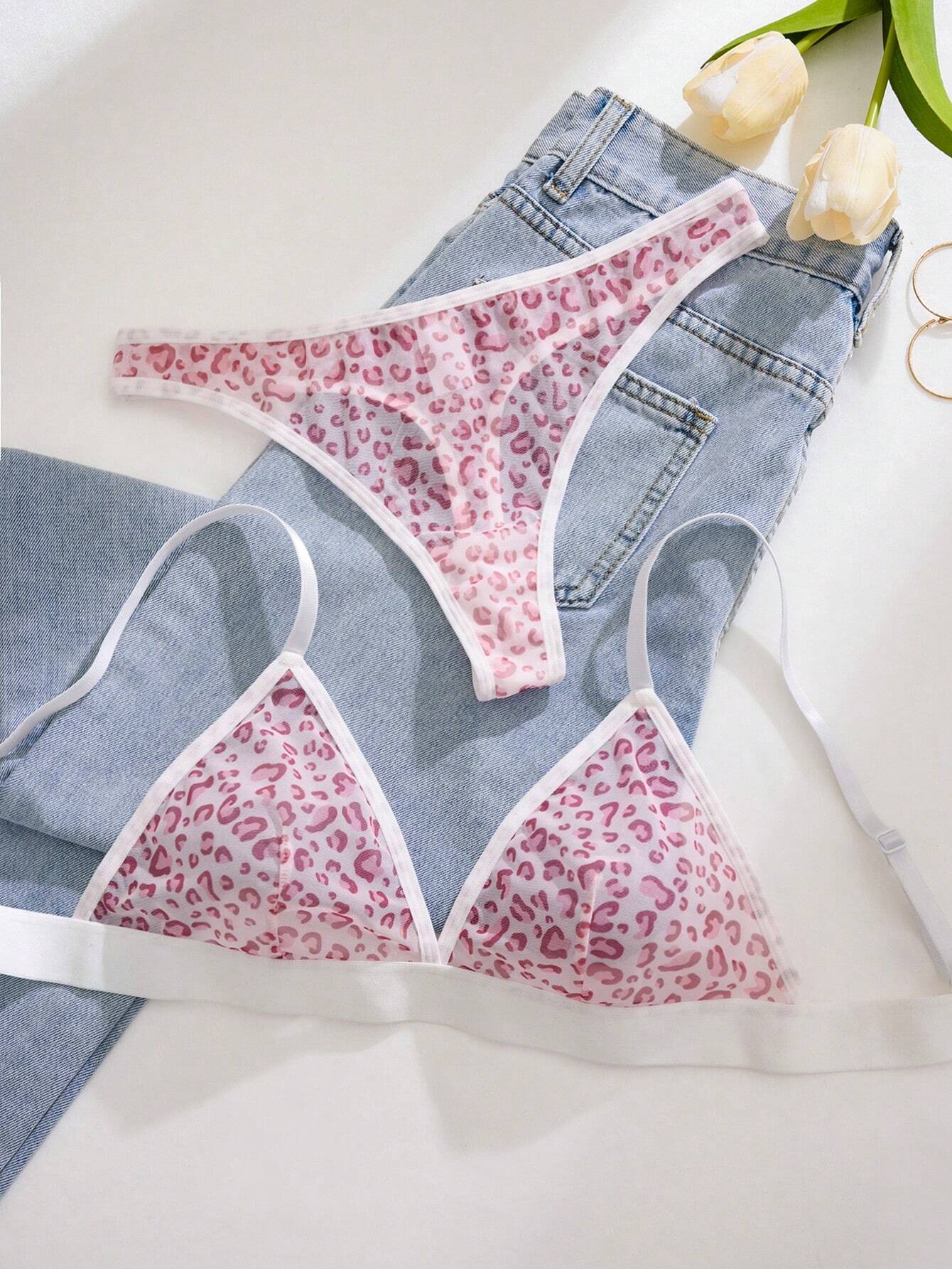 2pcs Women Sexy Lingerie Set