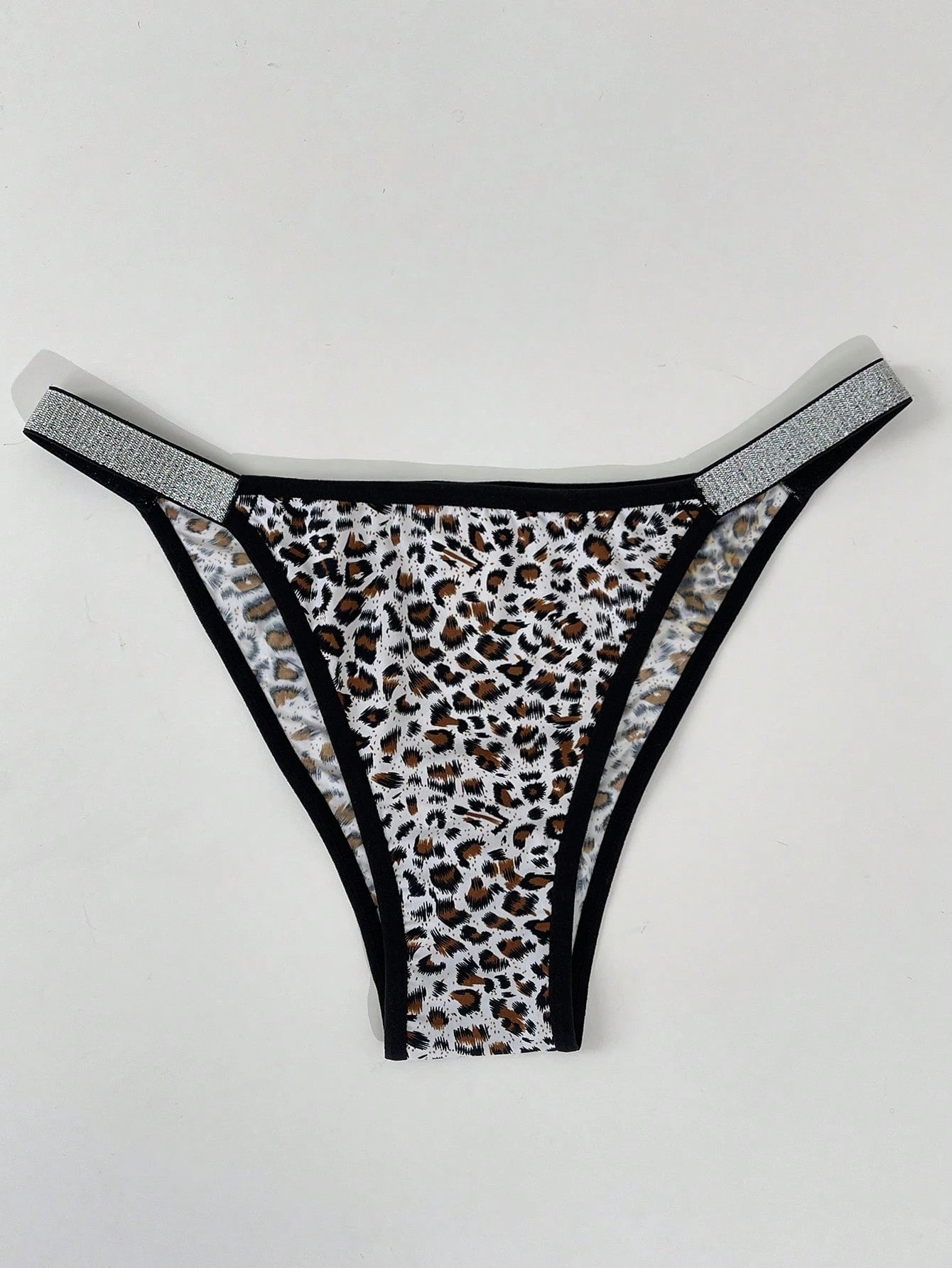 4 Pairs Women Solid Color Patchwork Simple Casual Panties