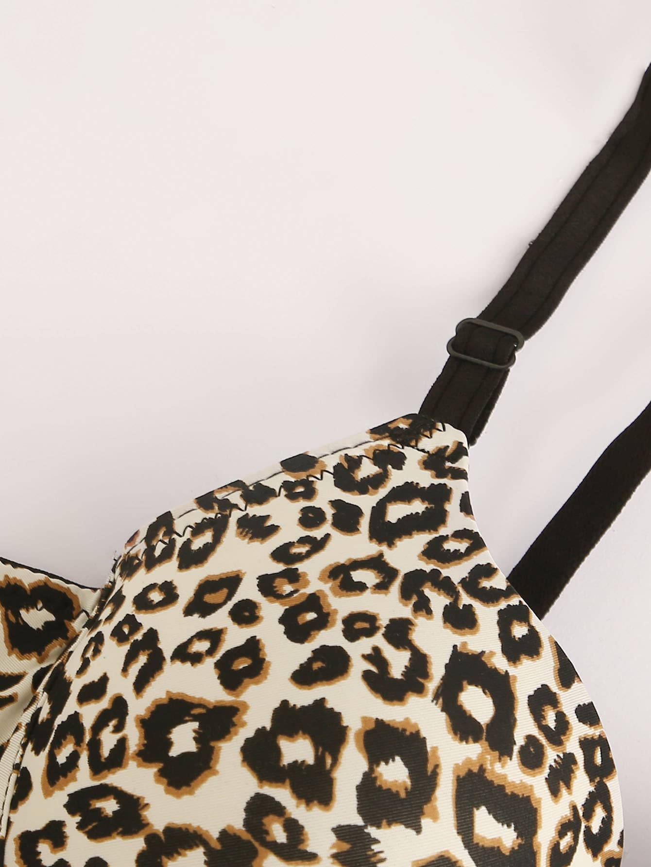 Leopard Push Up Bra