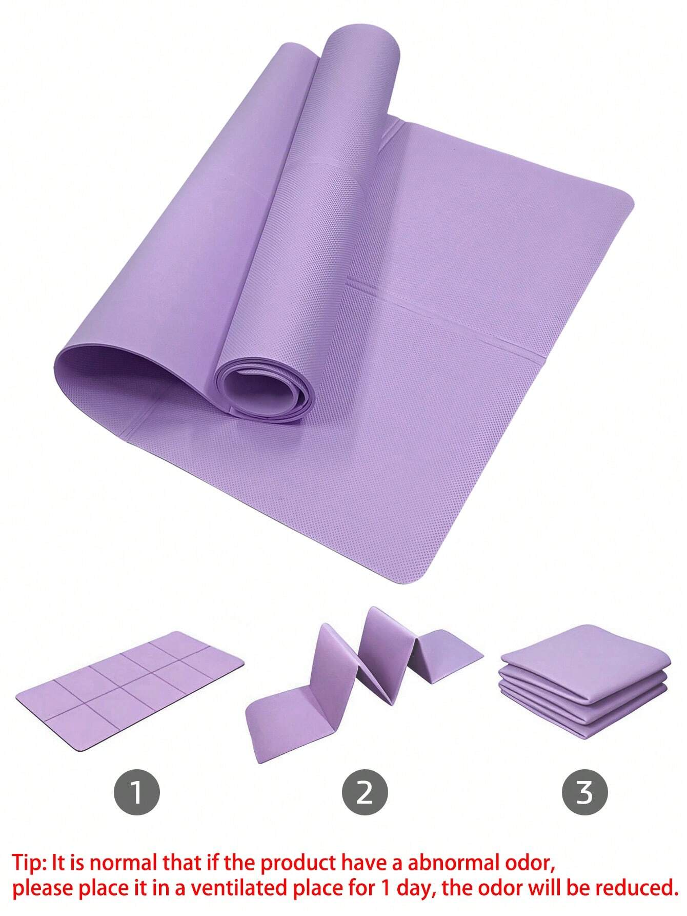 1pc 173*61*0.3cm Eva Yoga Mat For Beginners, Fitness Mat, Dance, Anti-skid Exercise Pad