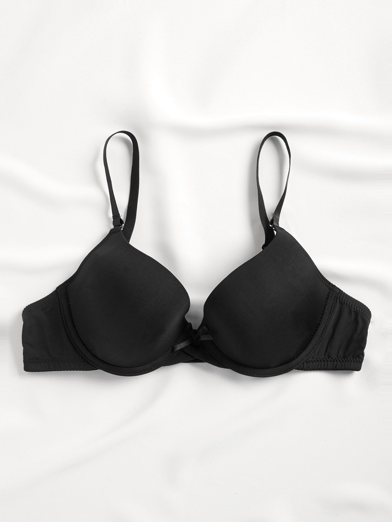 3pack Solid Underwire Bra Set