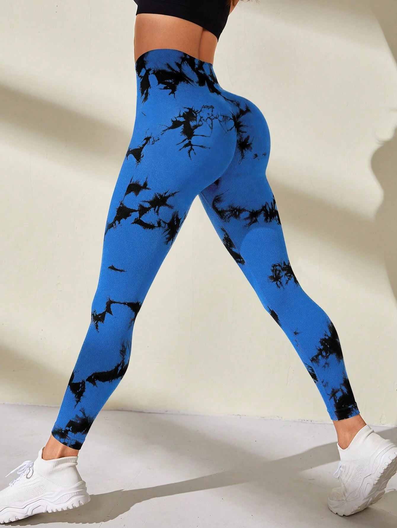 Sport Studio Tie Dye Wideband Waist Sports Leggings