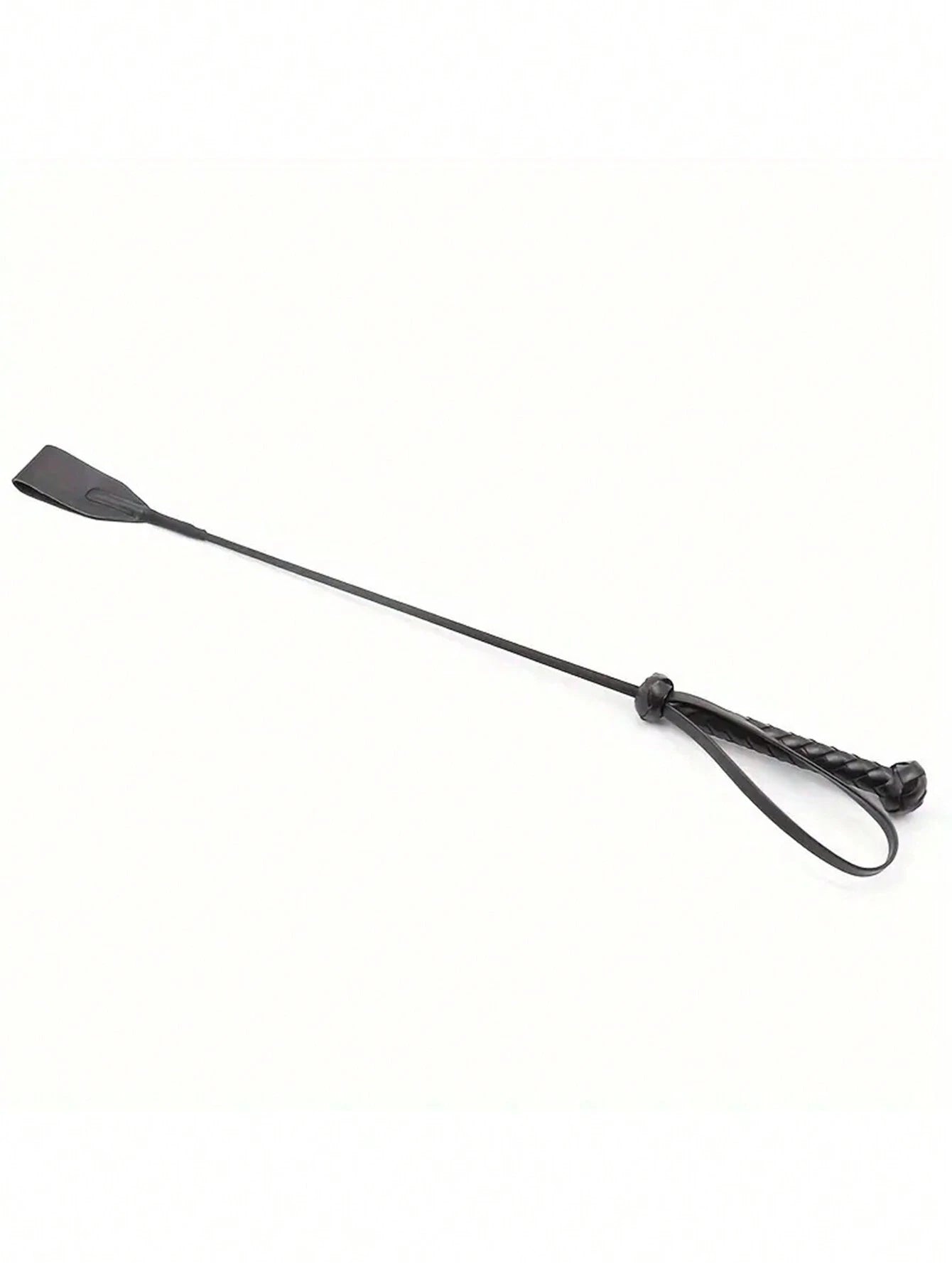 1pc PU Leather Riding Crop, Soft Flexible Flogger
