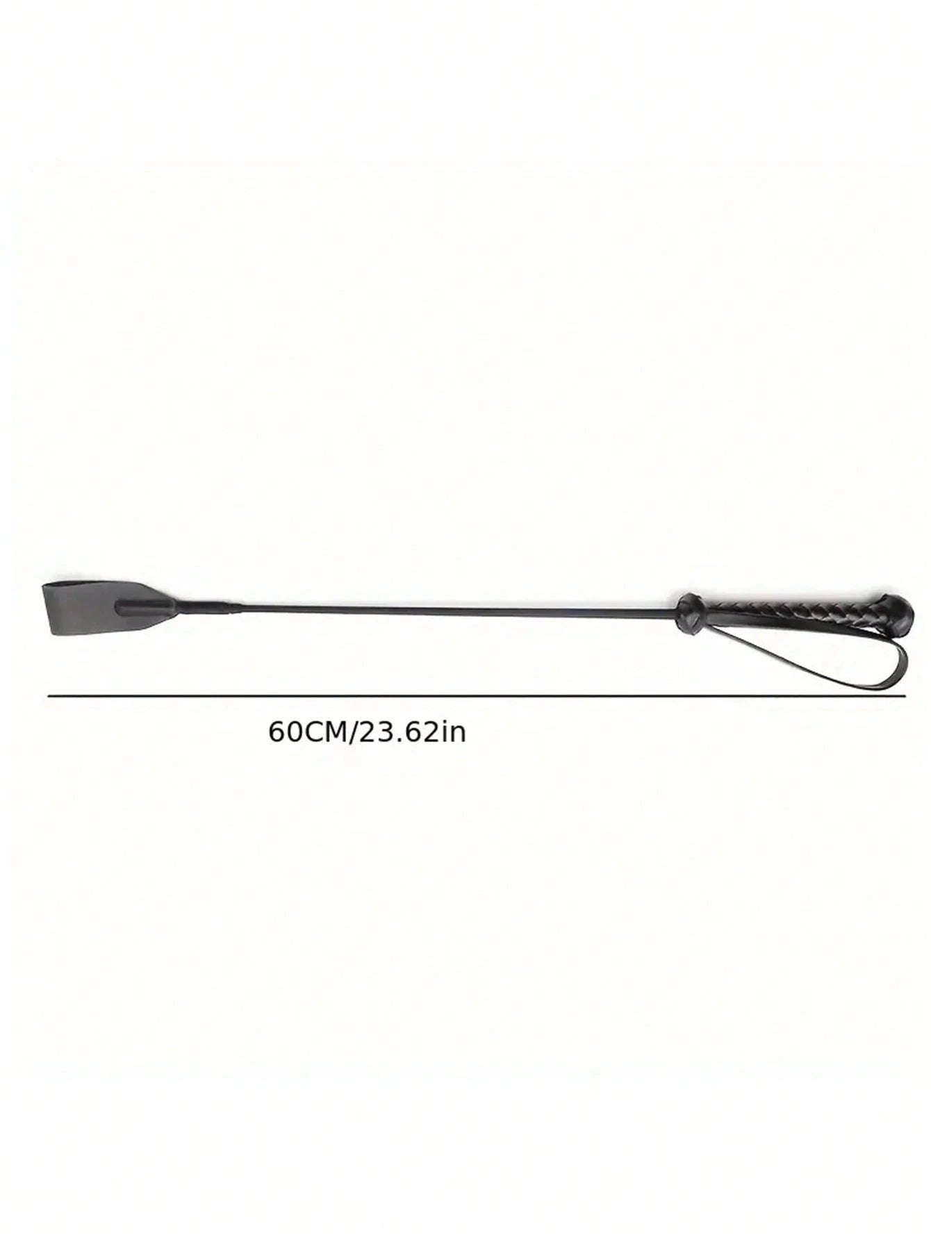 1pc PU Leather Riding Crop, Soft Flexible Flogger