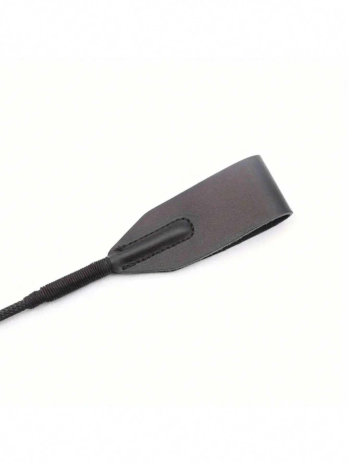 1pc PU Leather Riding Crop, Soft Flexible Flogger
