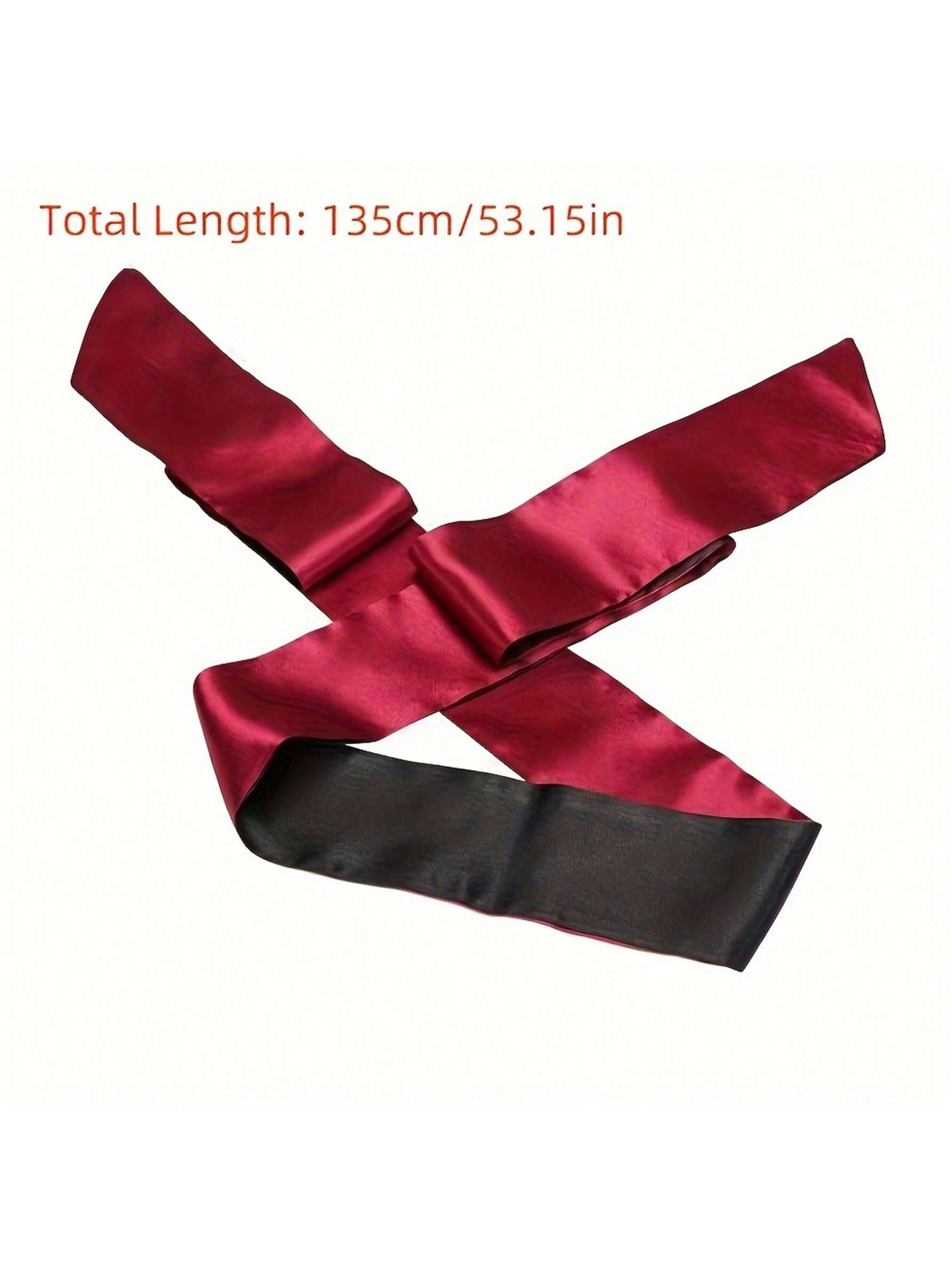 1pc Satin Eye Mask Sleep Mask