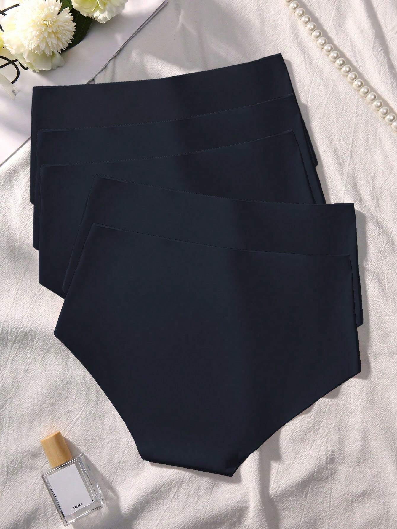 Basics 5pack Letter Graphic Panty