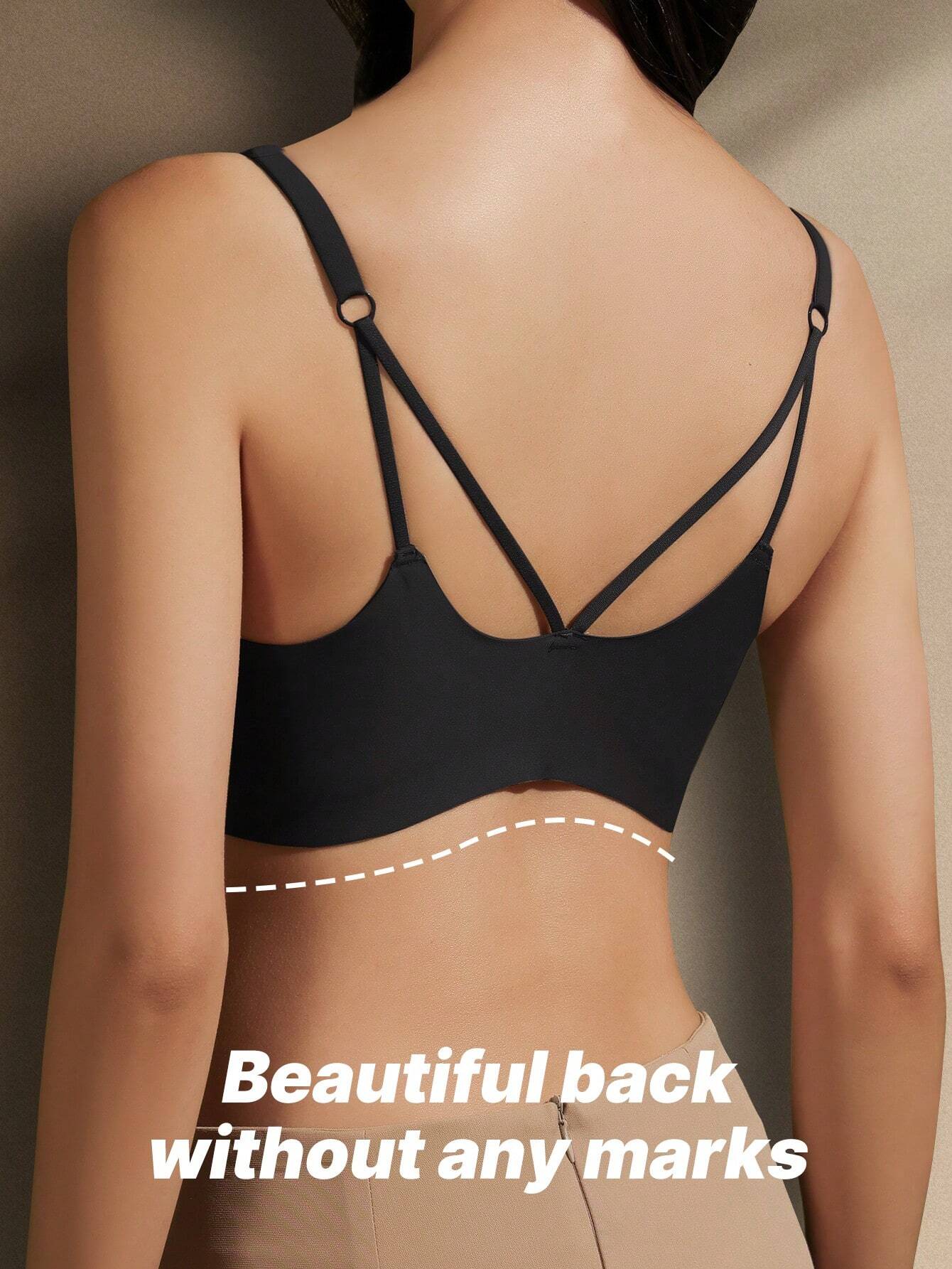 Front Closure Wireless Push Up Bra For Small Bust Women [For Flat Chest]