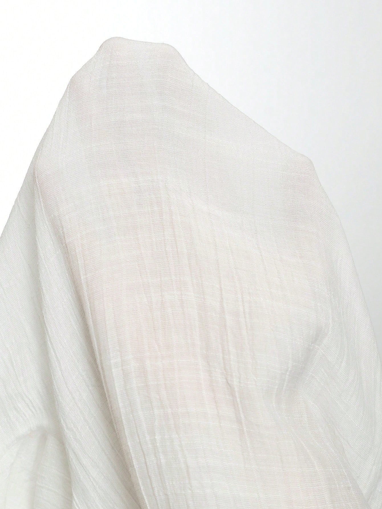 SHEIN Swim Chicsea Solid Split Thigh Belted Halter Neck Cover Up Jumpsuit