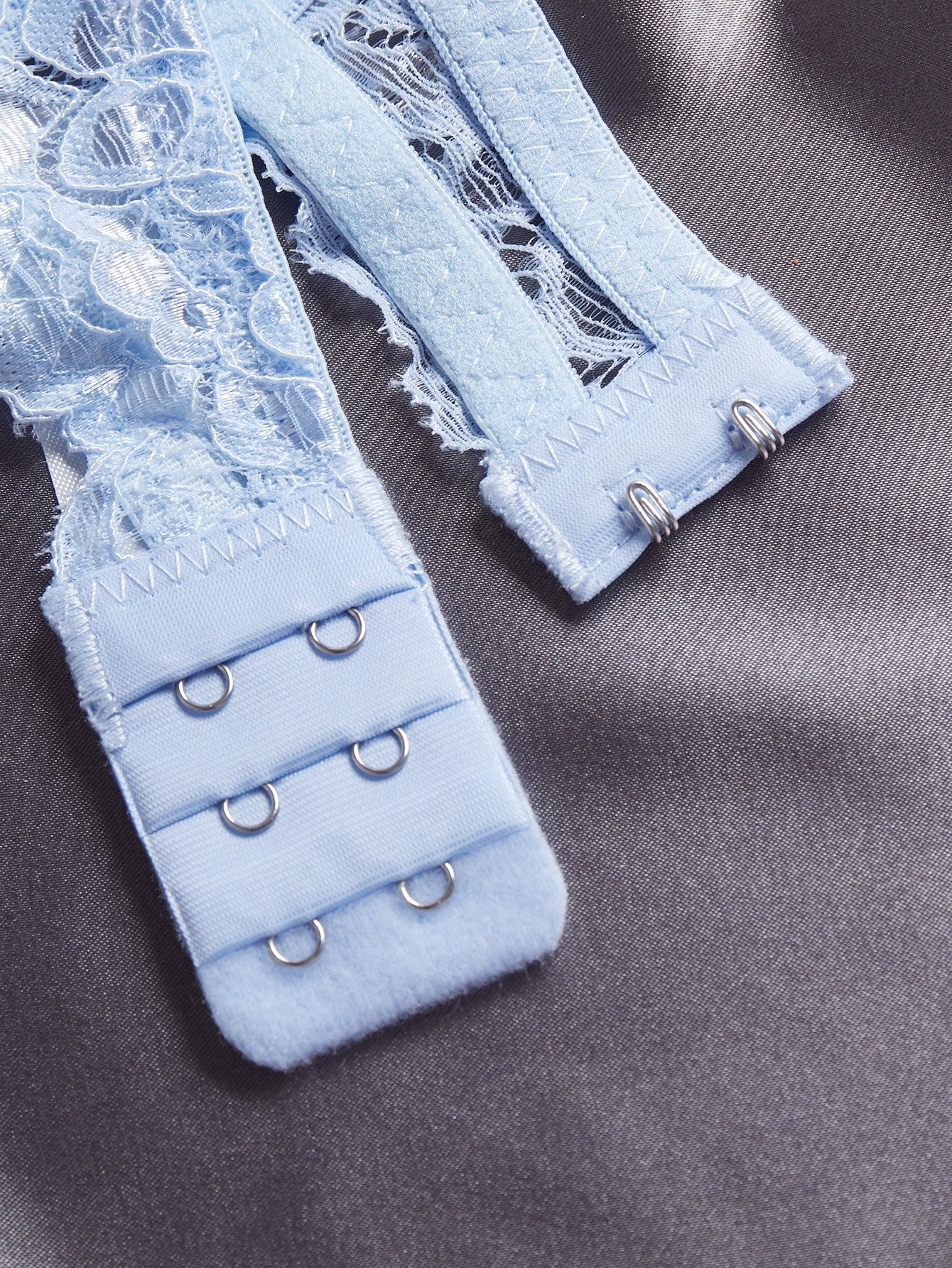 3pack Contrast Lace Super Push Up Bra Set