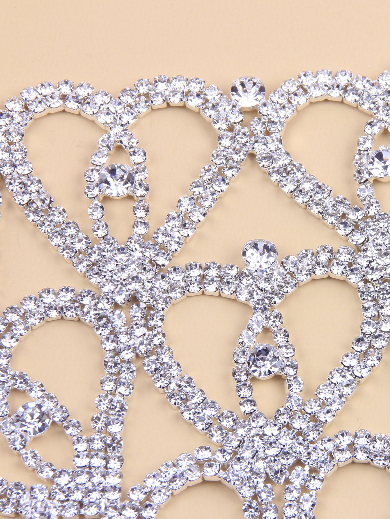 Rhinestone Decor Bodychain