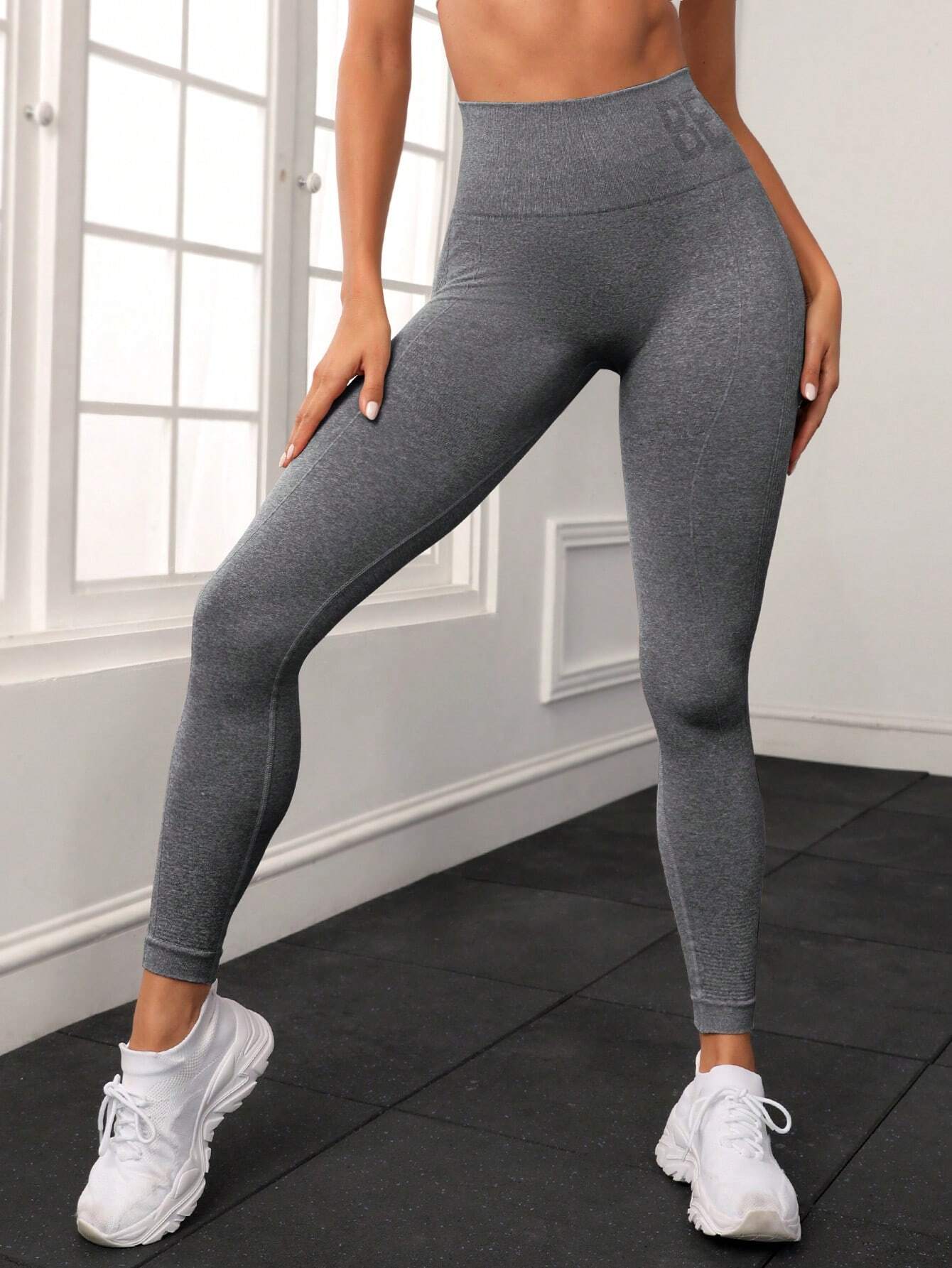 Yoga Basic Wide Waistband Sports Leggings