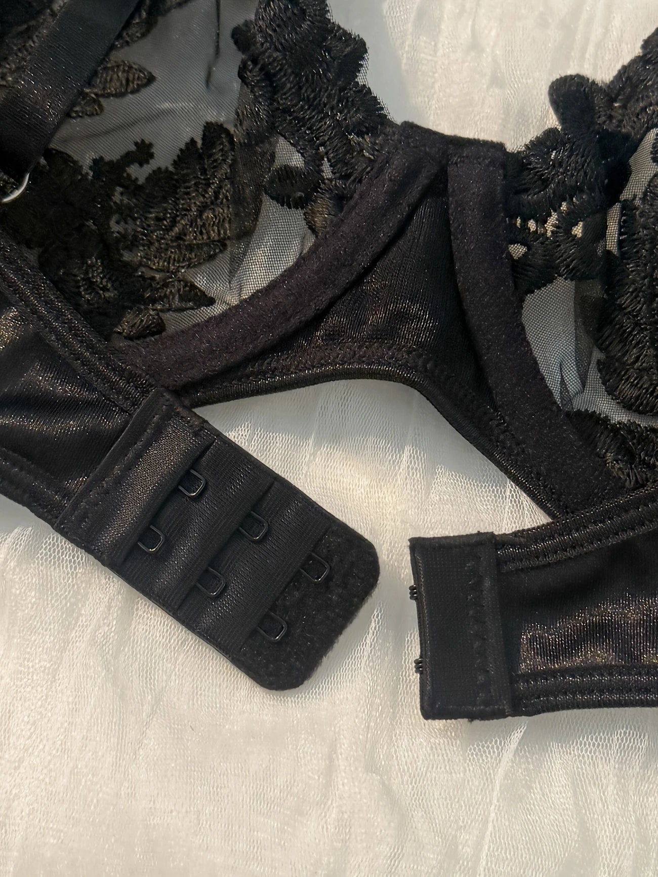 Elegant Embroidered Lingerie Set