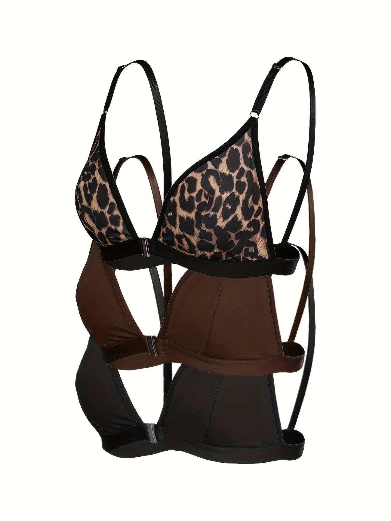 3-Pack Elegant Women'S Front Closure Bras