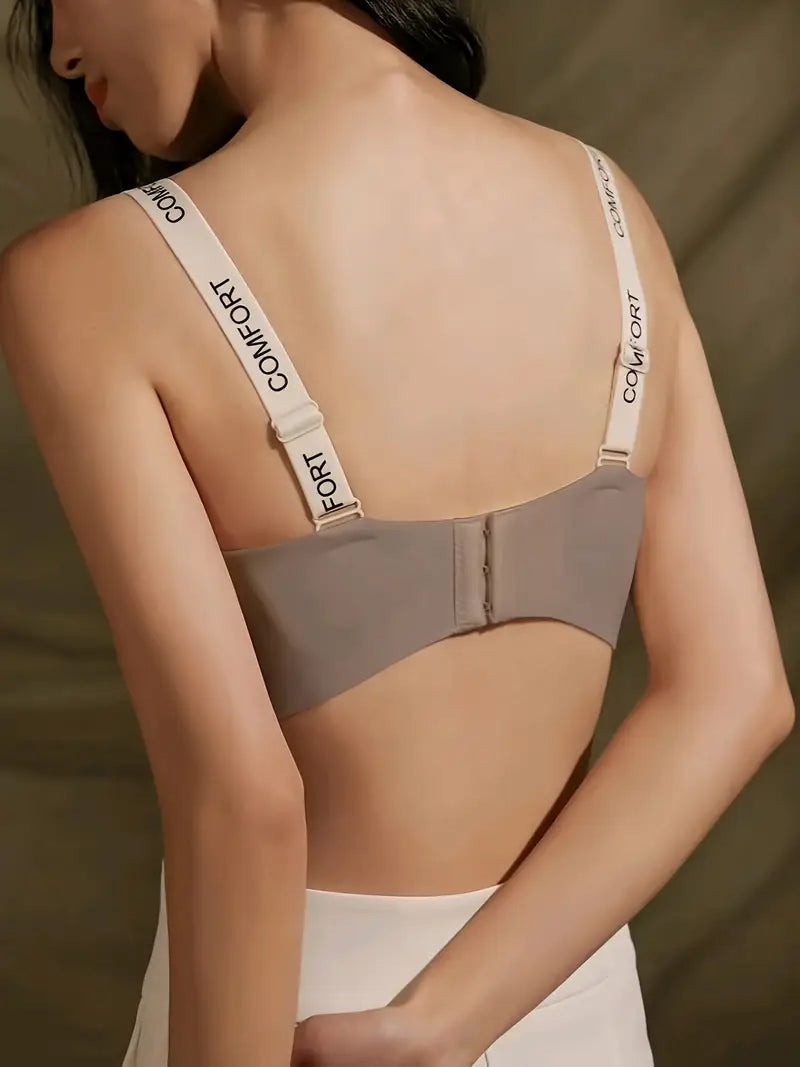 A Piece of Seamless Coffee-Colored Lingerie