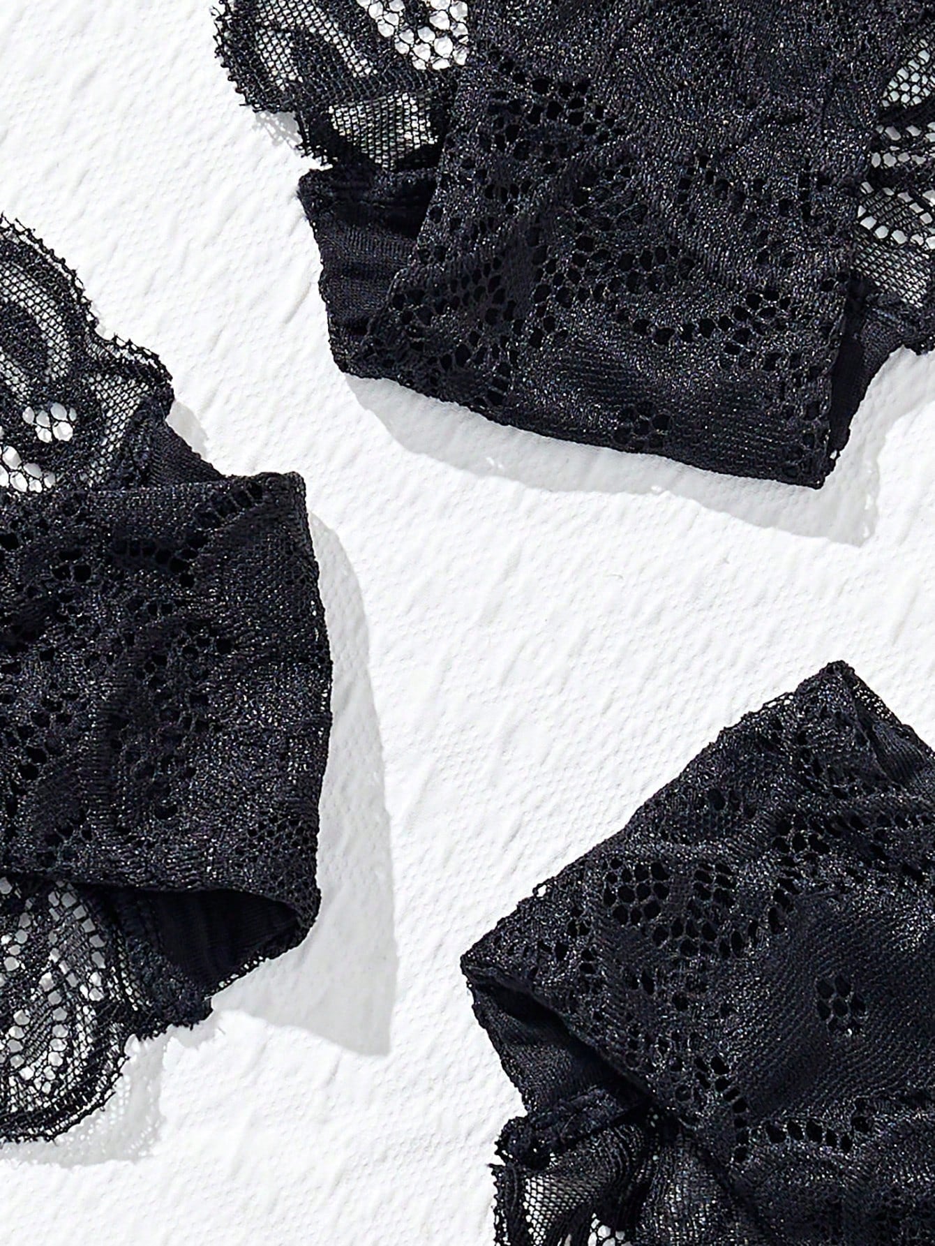 3pcs/Set Minimalist Romantic Lace Women's Bikini Briefs