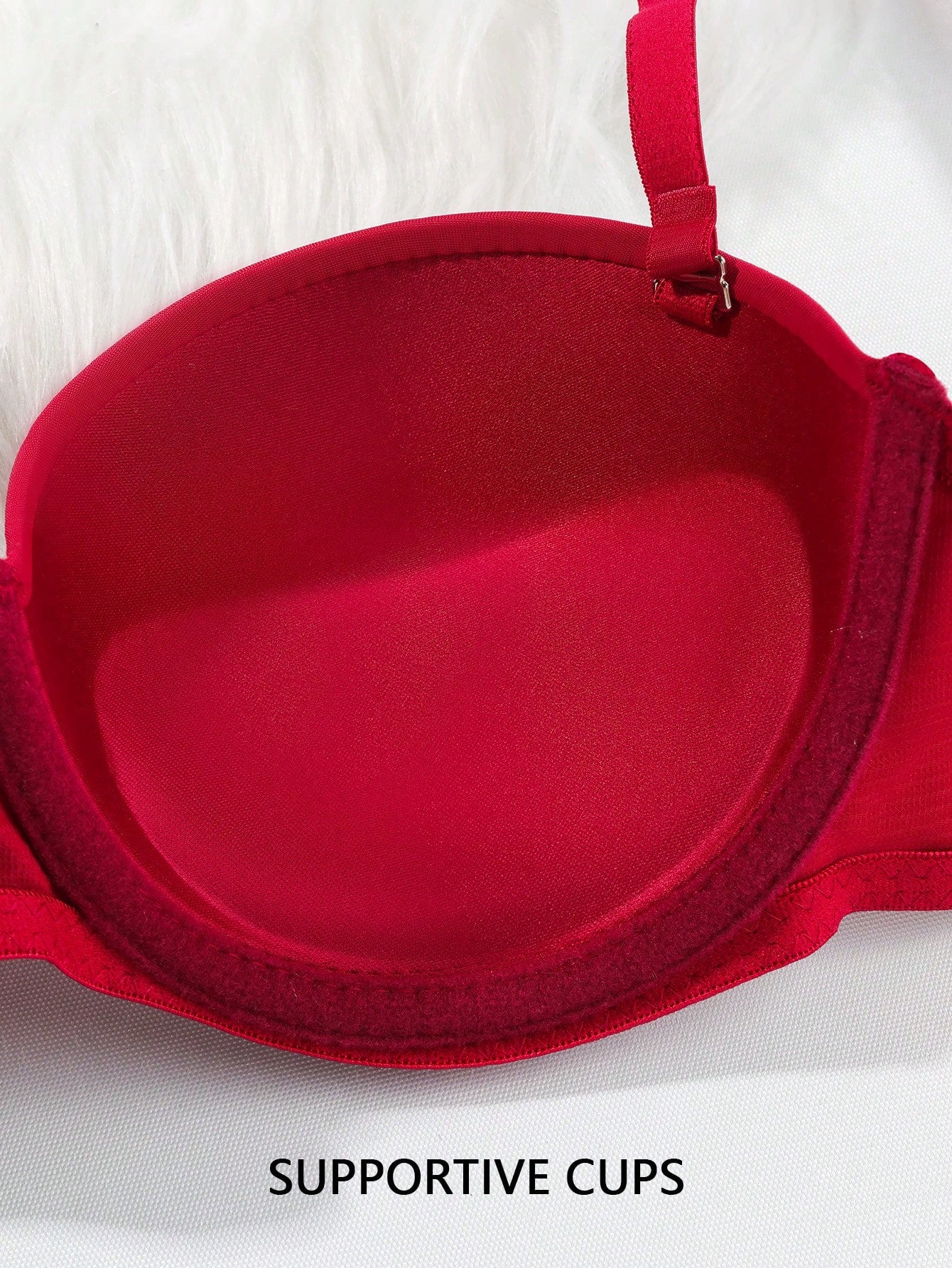 3pcs/Set Solid Color Comfortable Supportive Underwire Bras