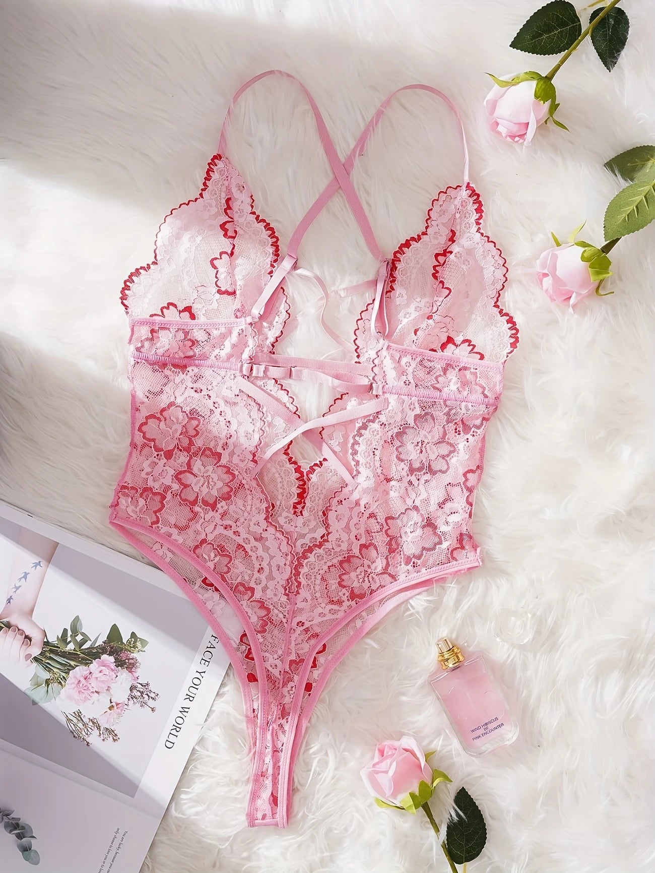 Women'S Lace Bodysuit