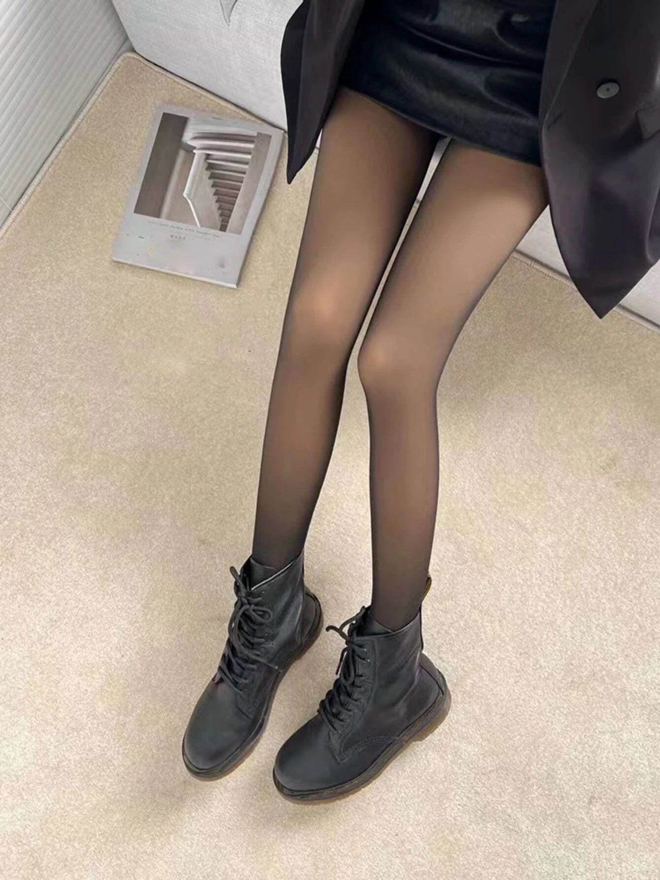 Minimalist Solid Tights