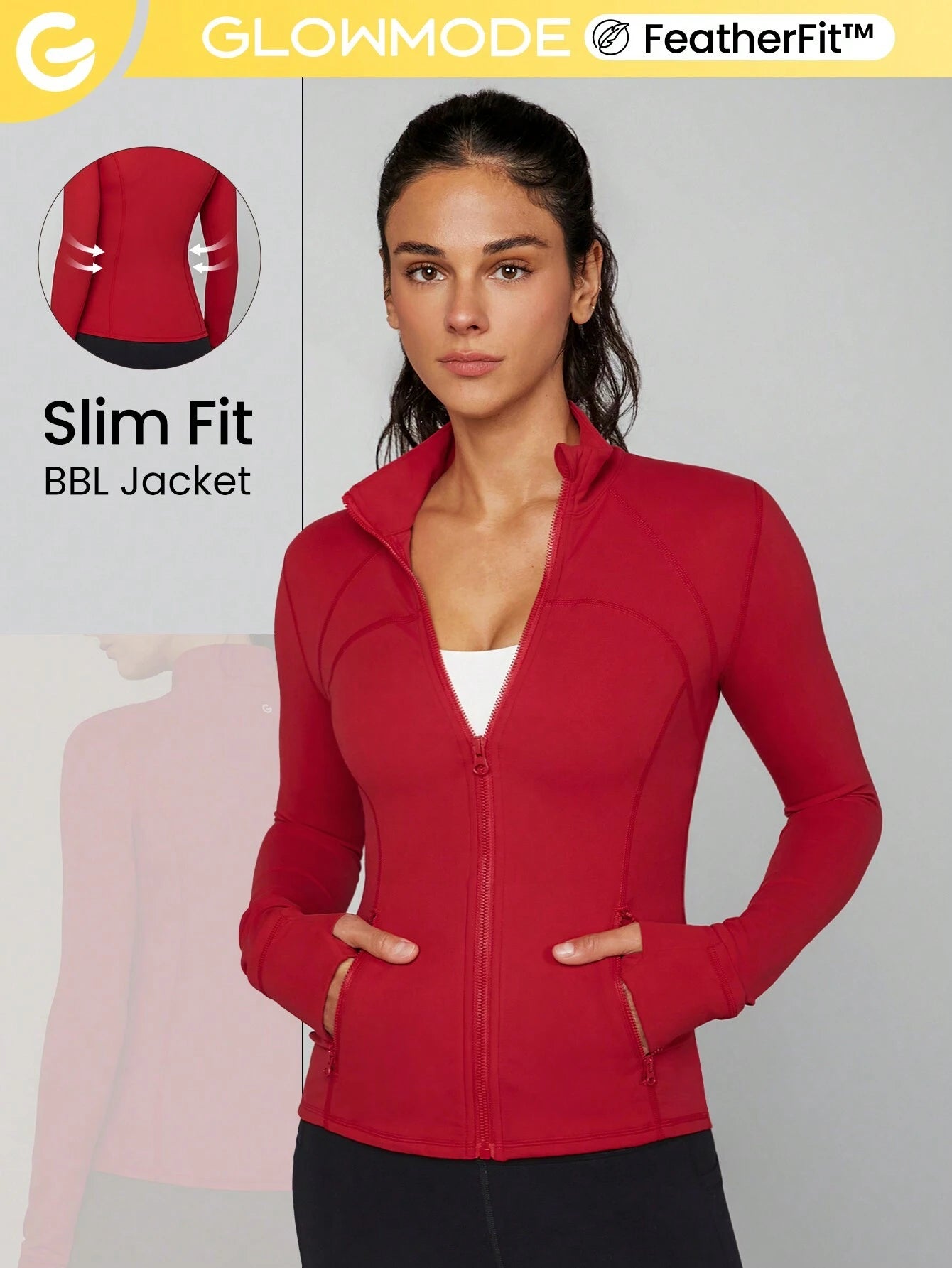 GLOWMODE FeatherFit™ Streamline Performance Jacket