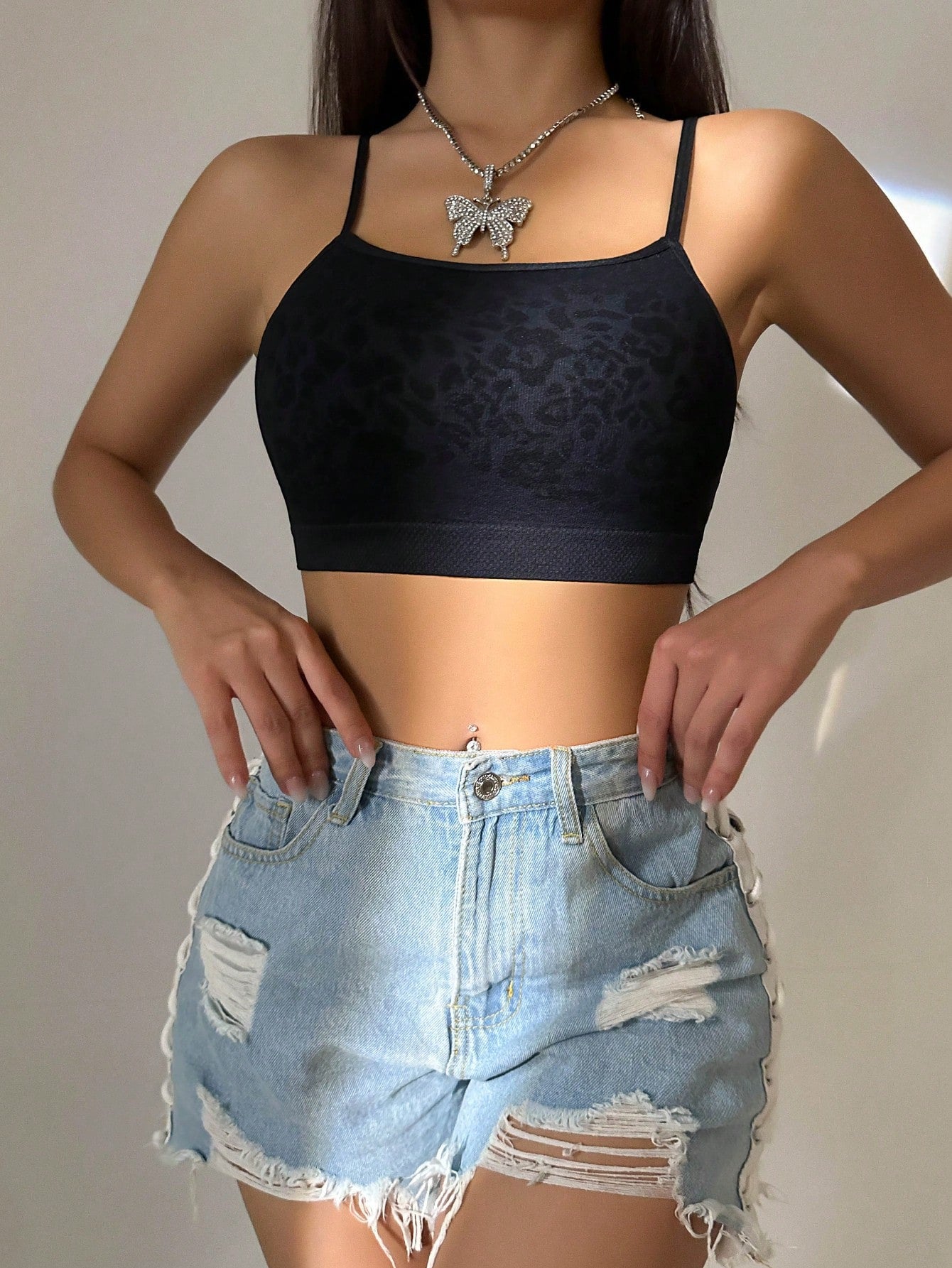 Crisscross Backless Wireless Bra