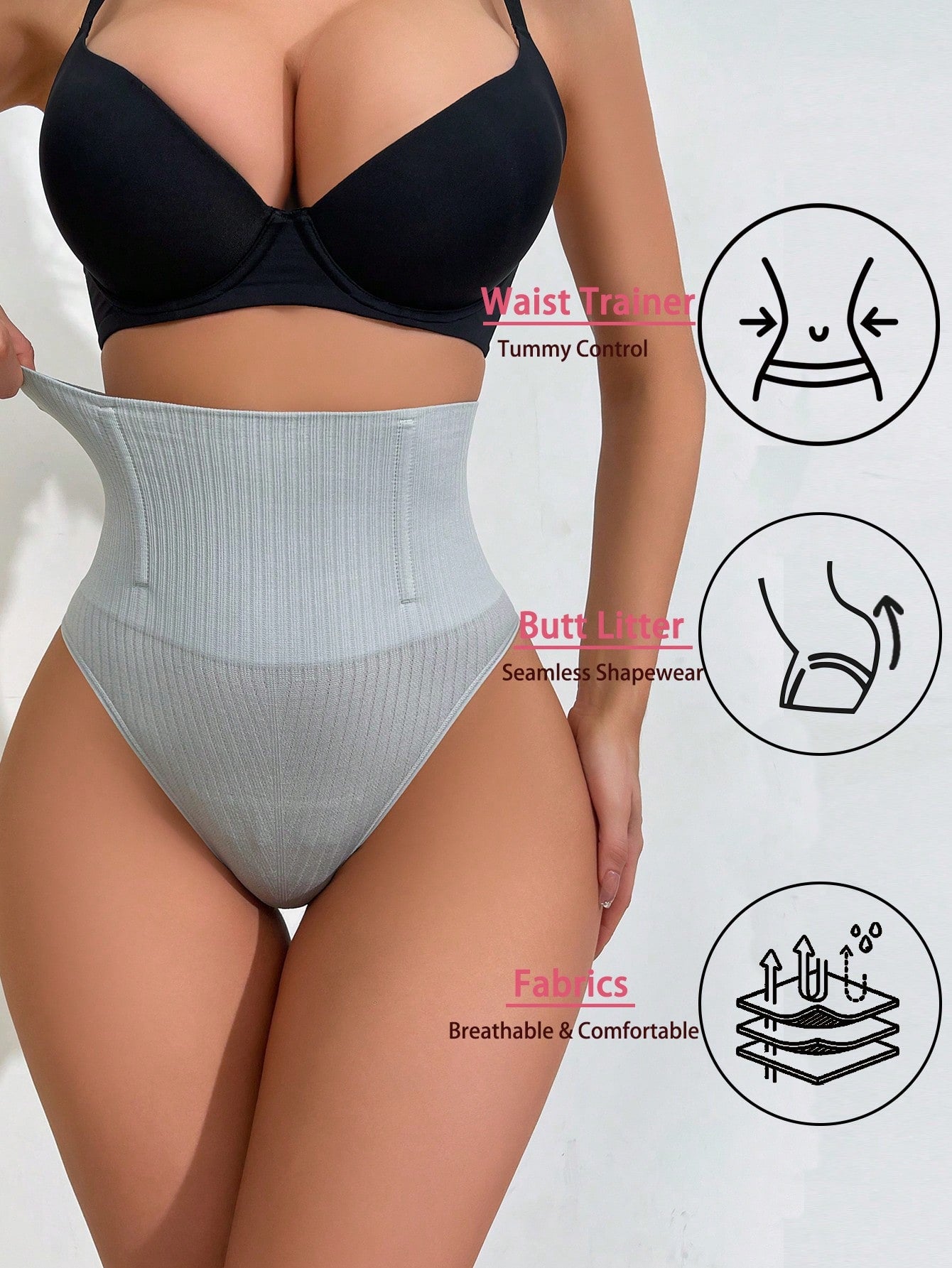 High Waisted Shapewear Panty