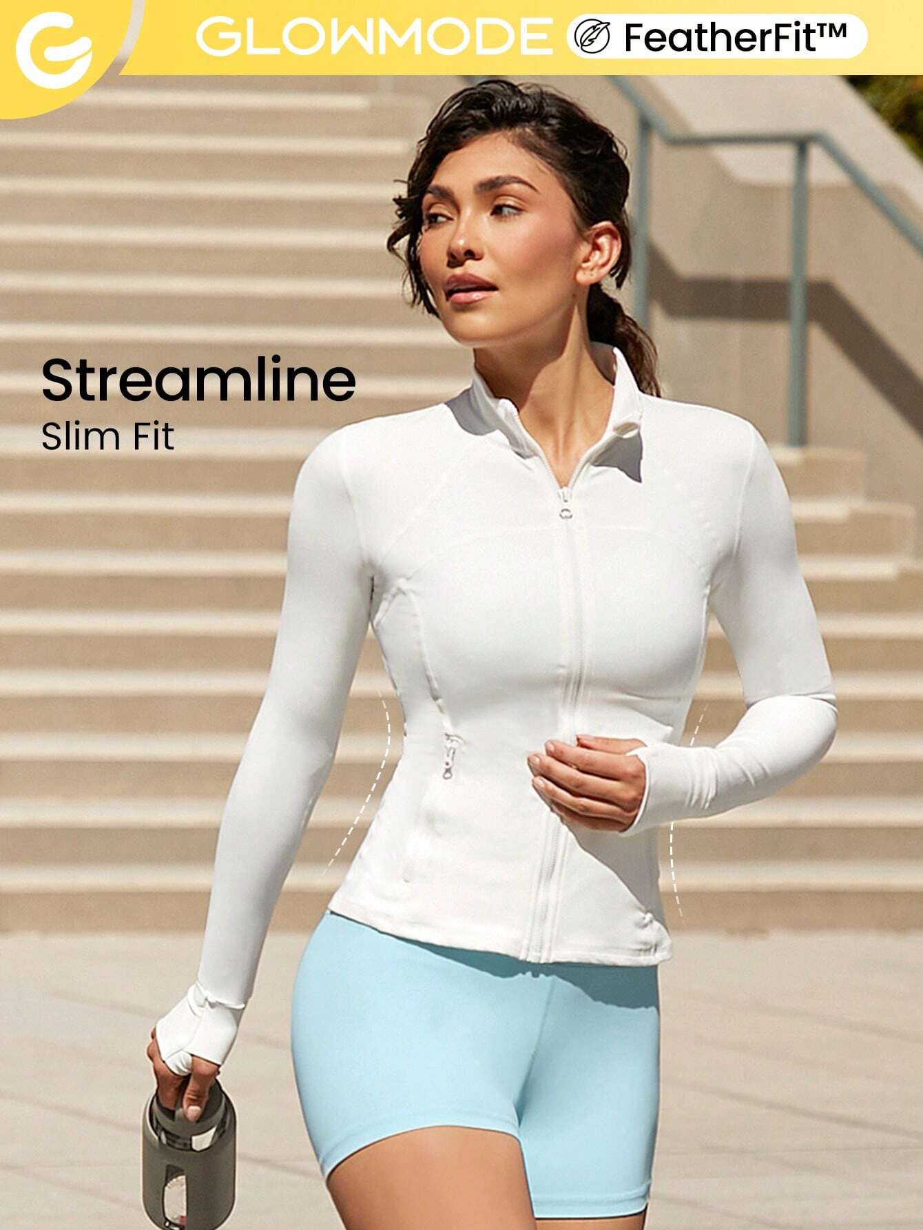 GLOWMODE FeatherFit™ Streamline Performance Jacket