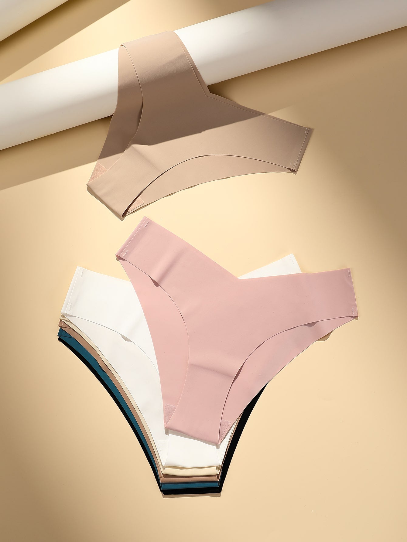 7pack Solid Simple Brief