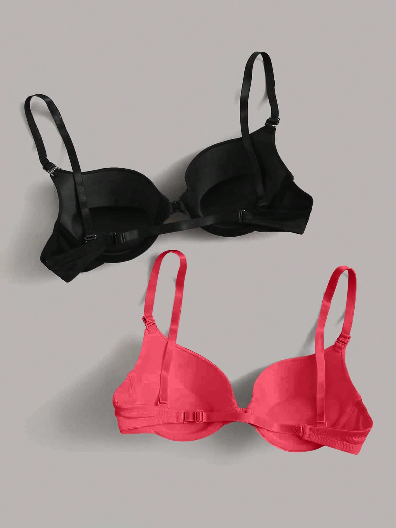 2pack Leopard Print Underwire Bra