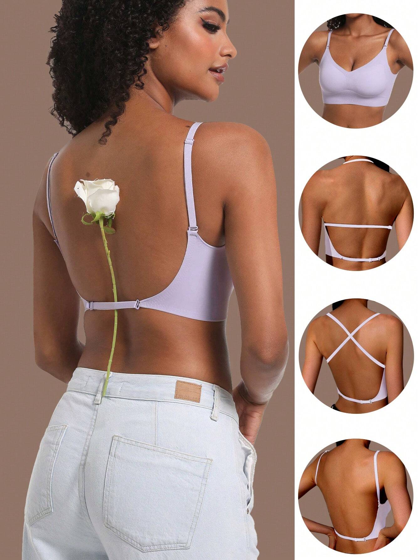 Sexy Low Back Backless Bras