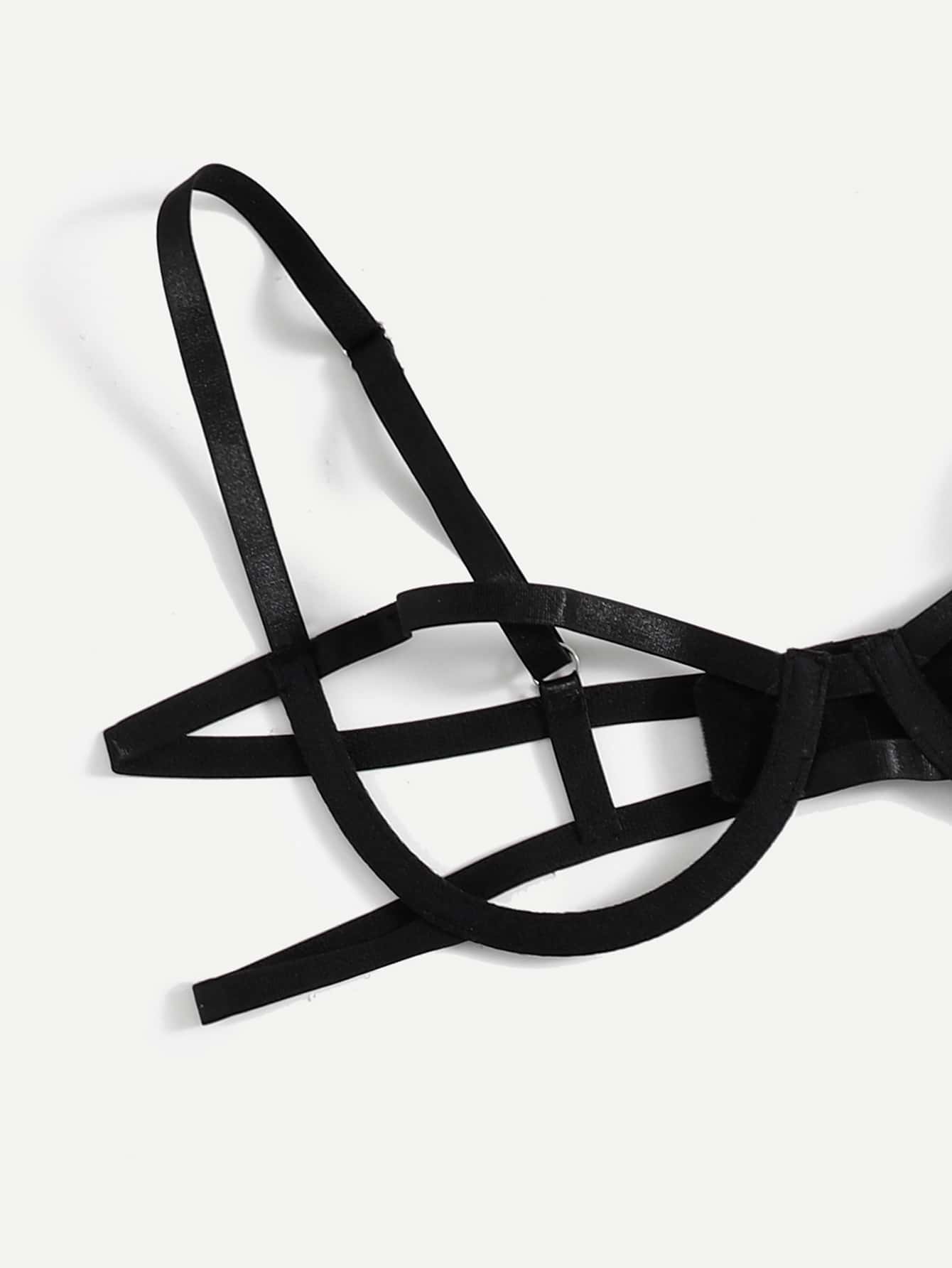 Cut-out Underwire Lingerie Set