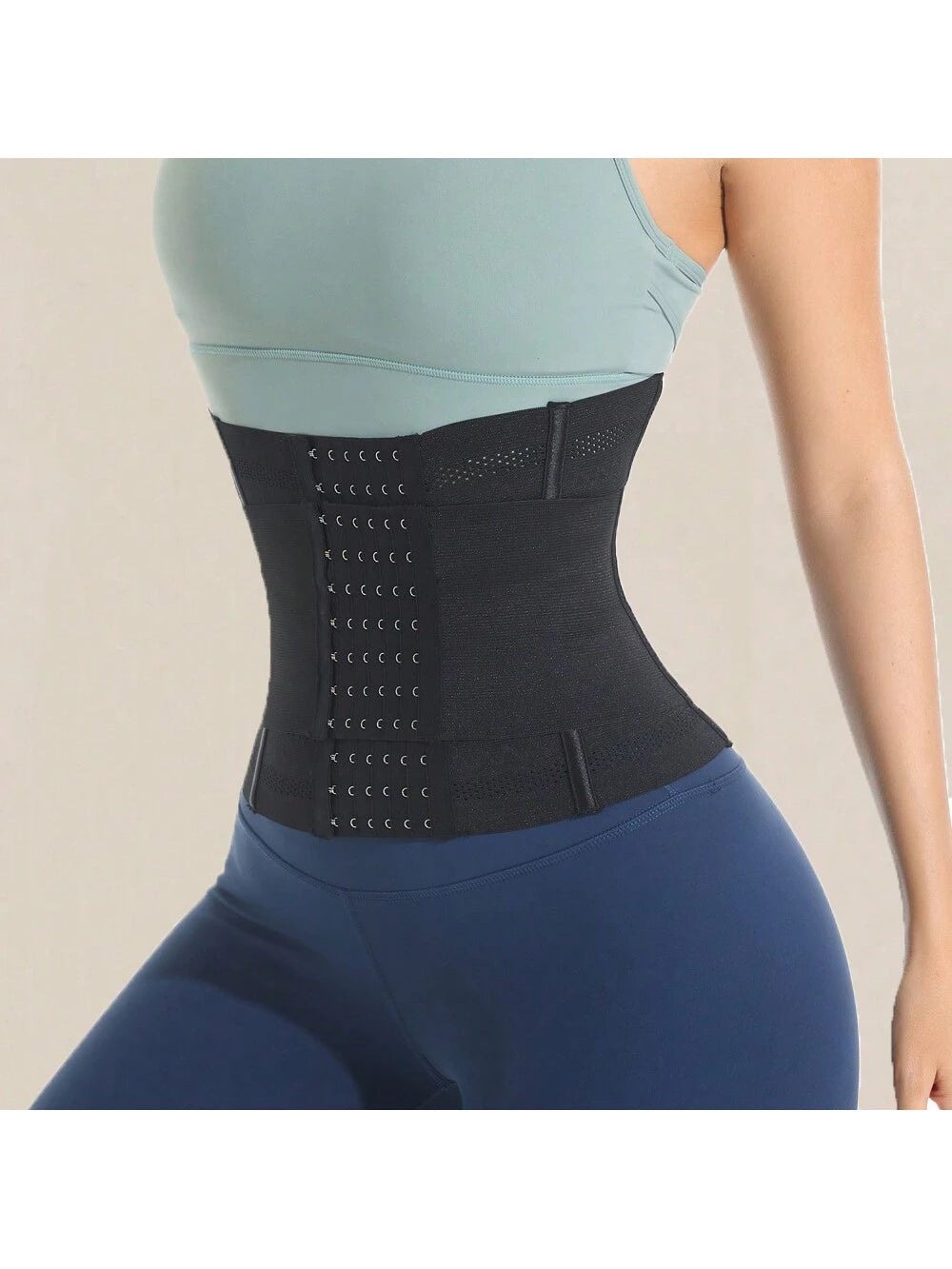 1pc Wrap Waist Trainer Double Belt Body Shaper Corset Shapewear Slimming Sheath