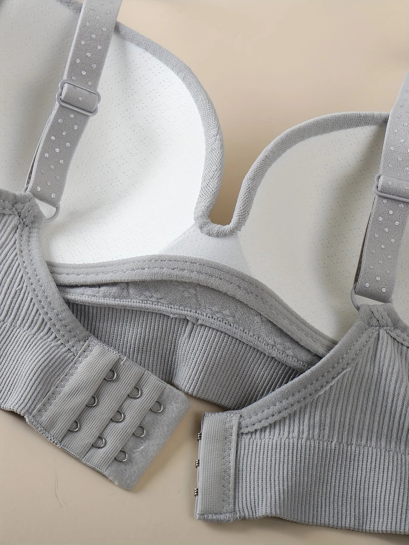 2pcs Elegant Push-Up Bralettes