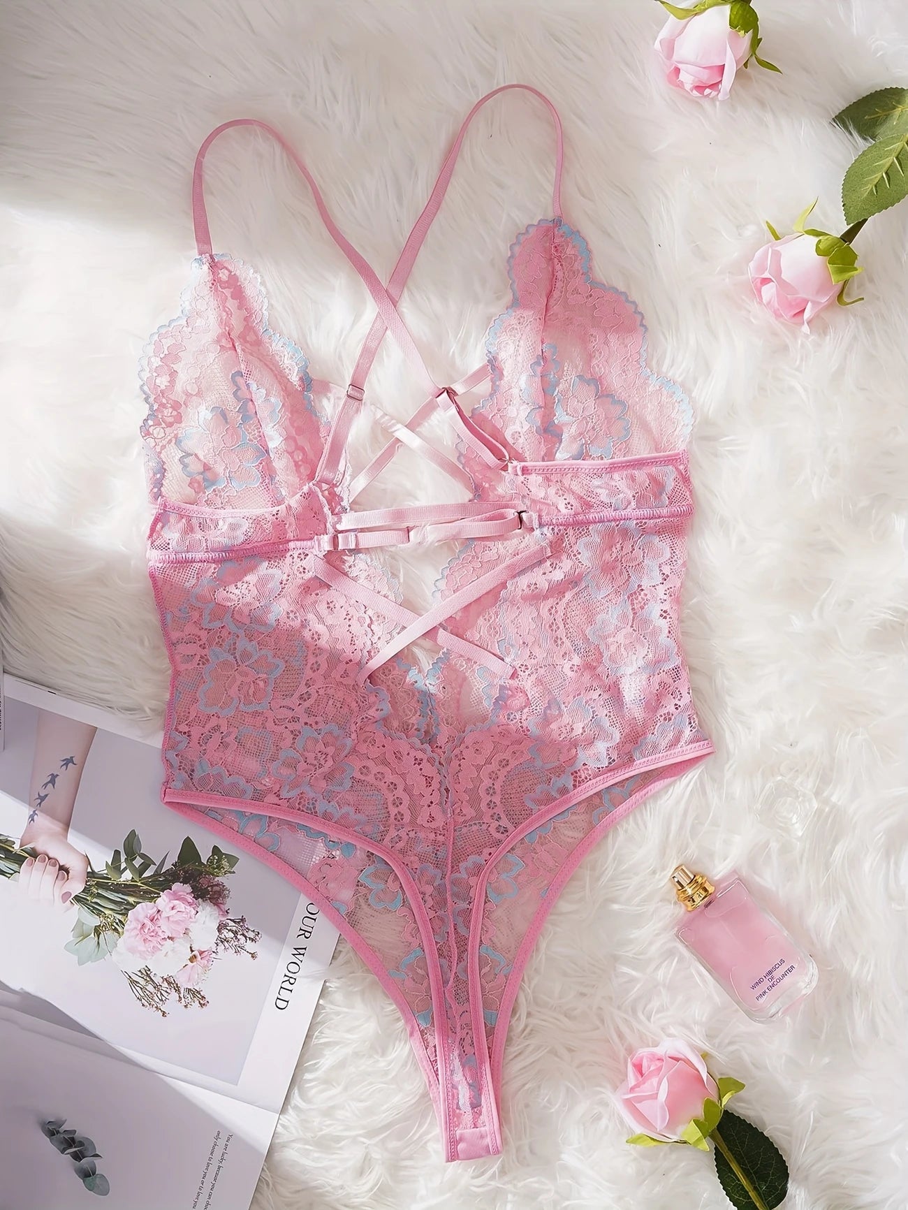 Women'S Lace Bodysuit