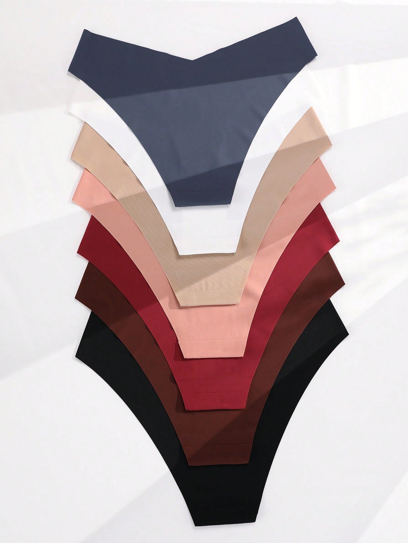 7pack Solid Simple Brief