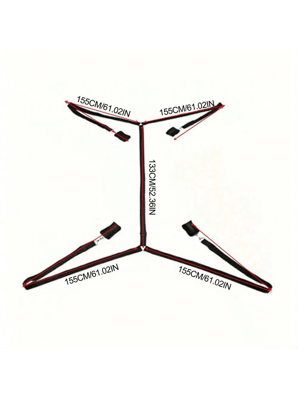 Bondage Ties, Restraint Accessories, Ropes, Straps For Bedroom Entertainment